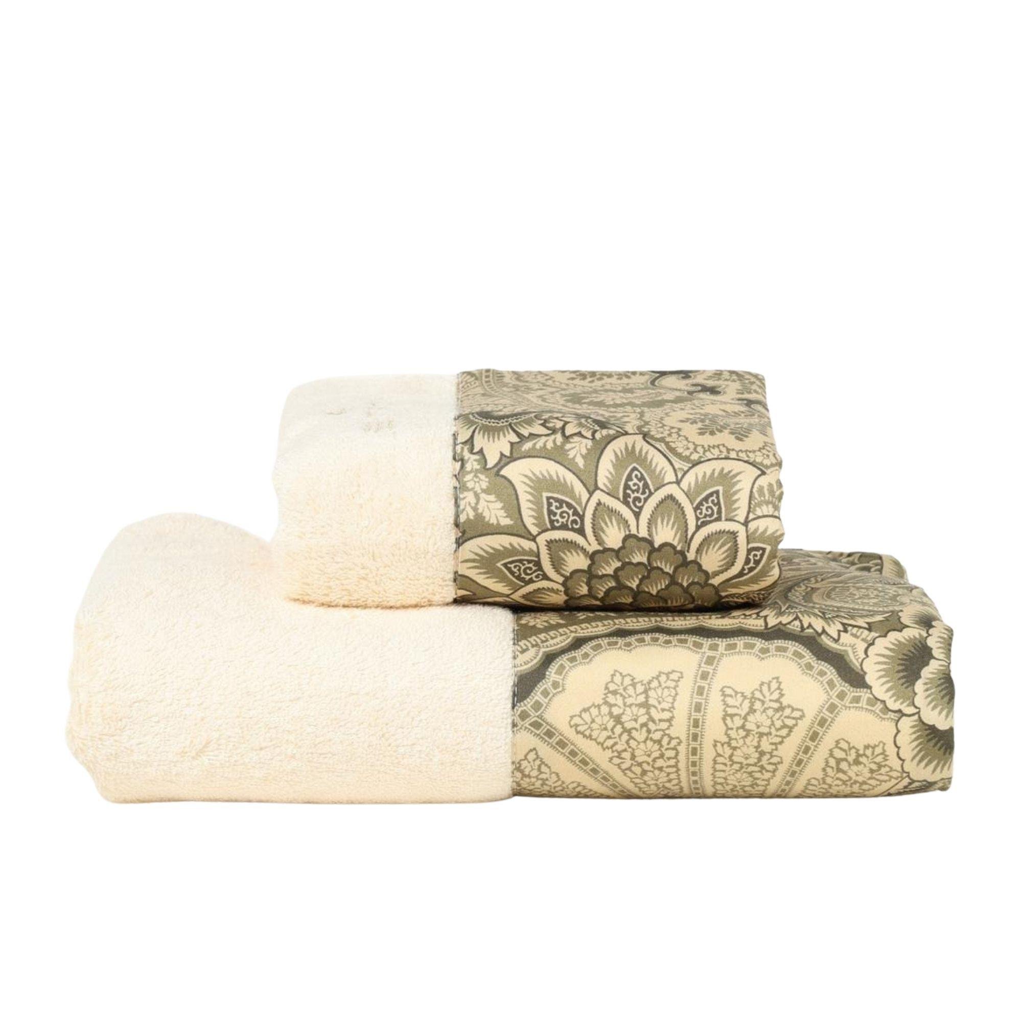 Etro - Bloom Yeşil Havlu 2'li Set