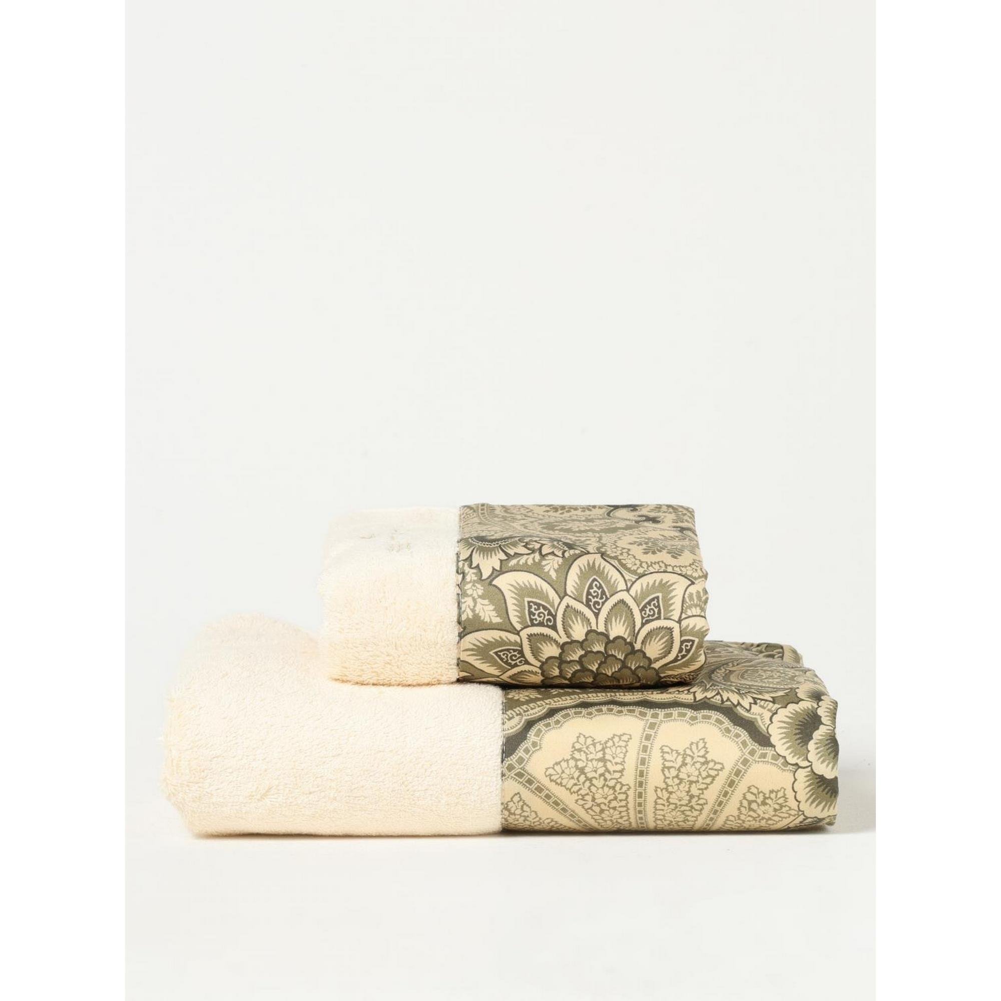 Etro - Bloom Yeşil Havlu 2'li Set