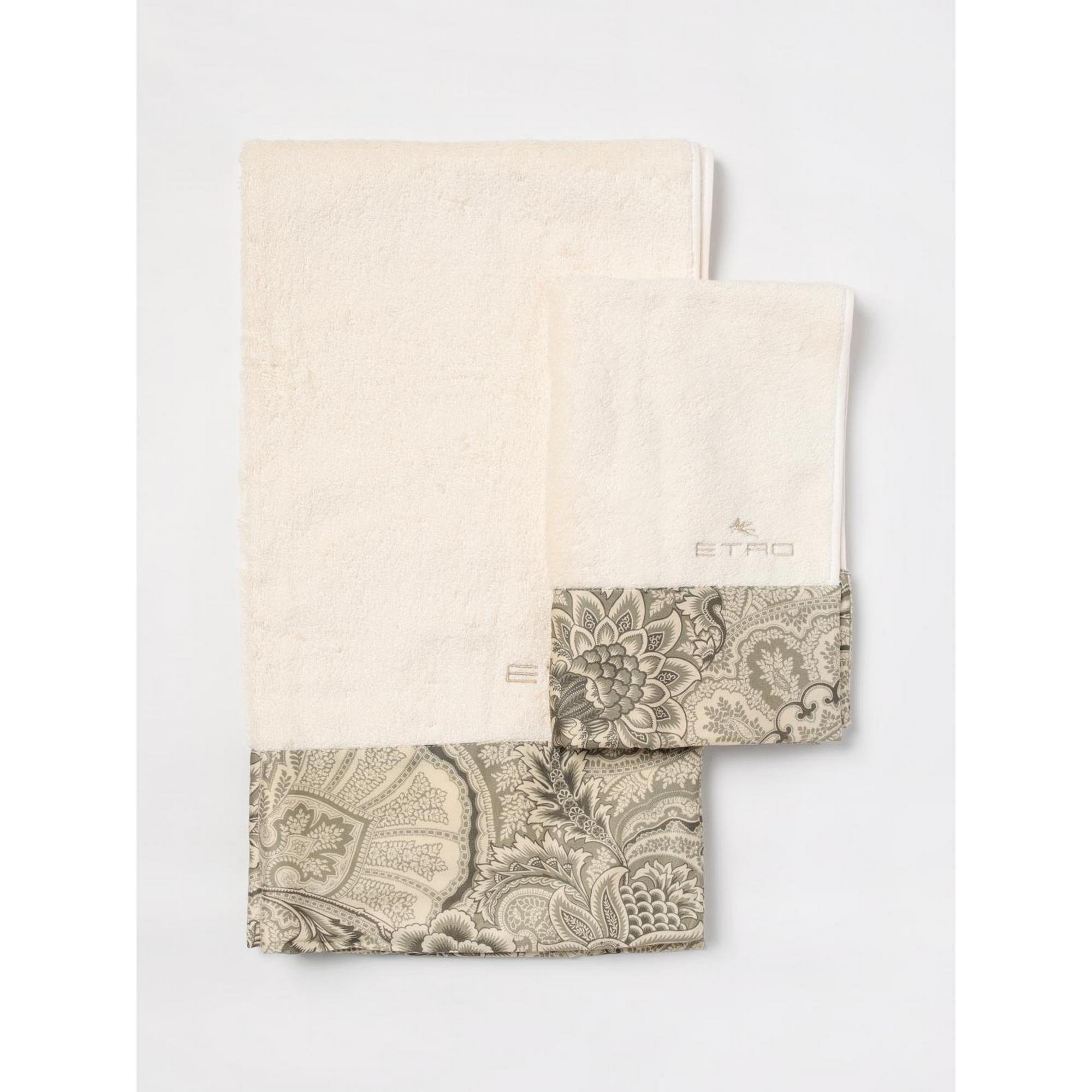 Etro - Bloom Yeşil Havlu 2'li Set