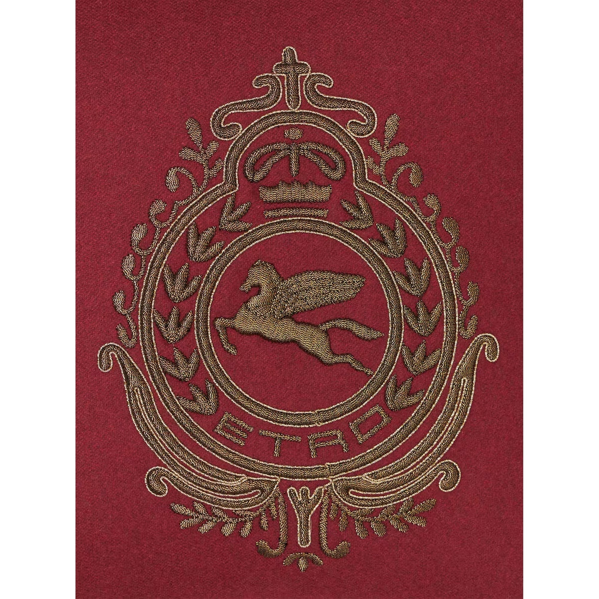 Etro - Crest Embroidered 724 2'li Yastık Set