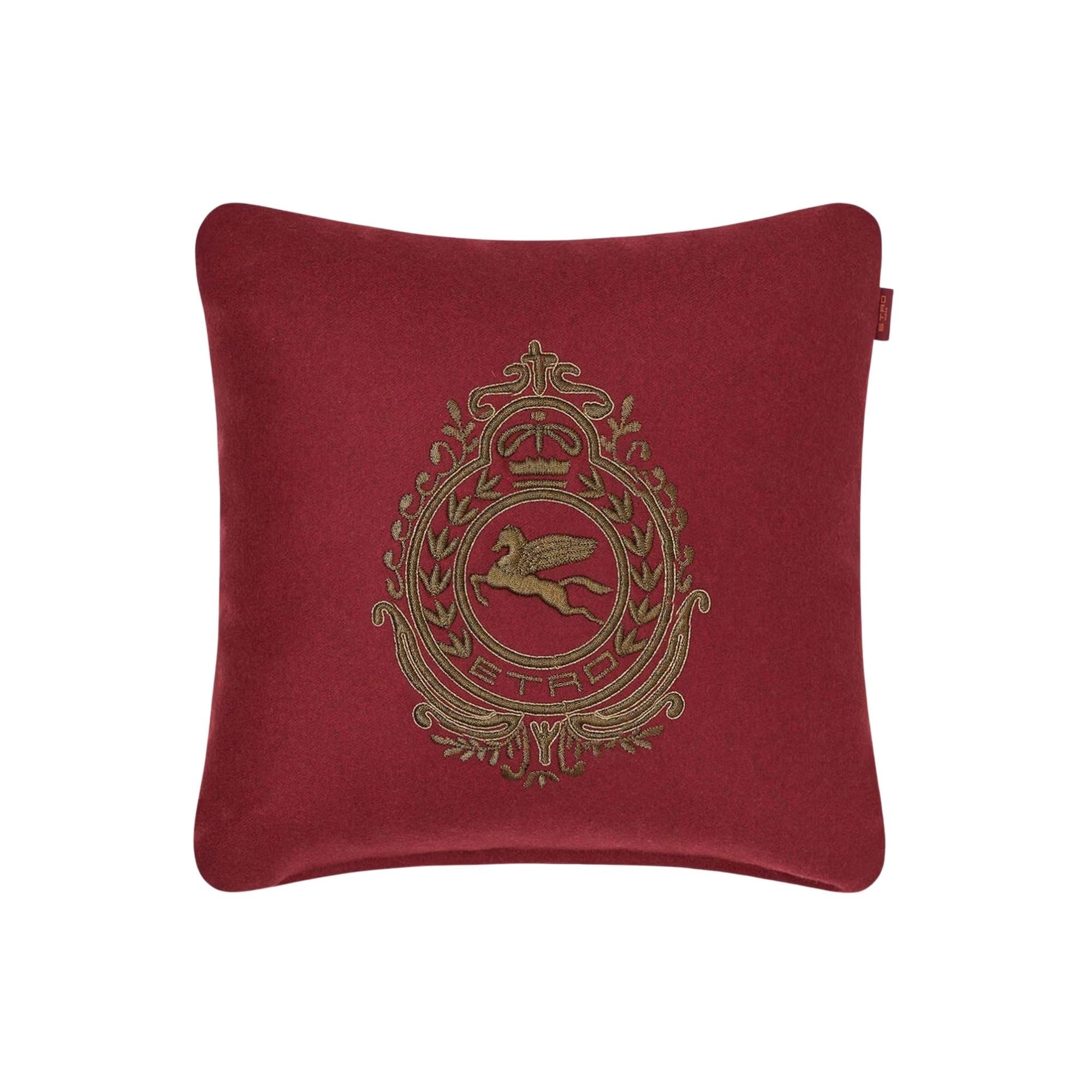 Etro - Crest Embroidered 724 2'li Yastık Set