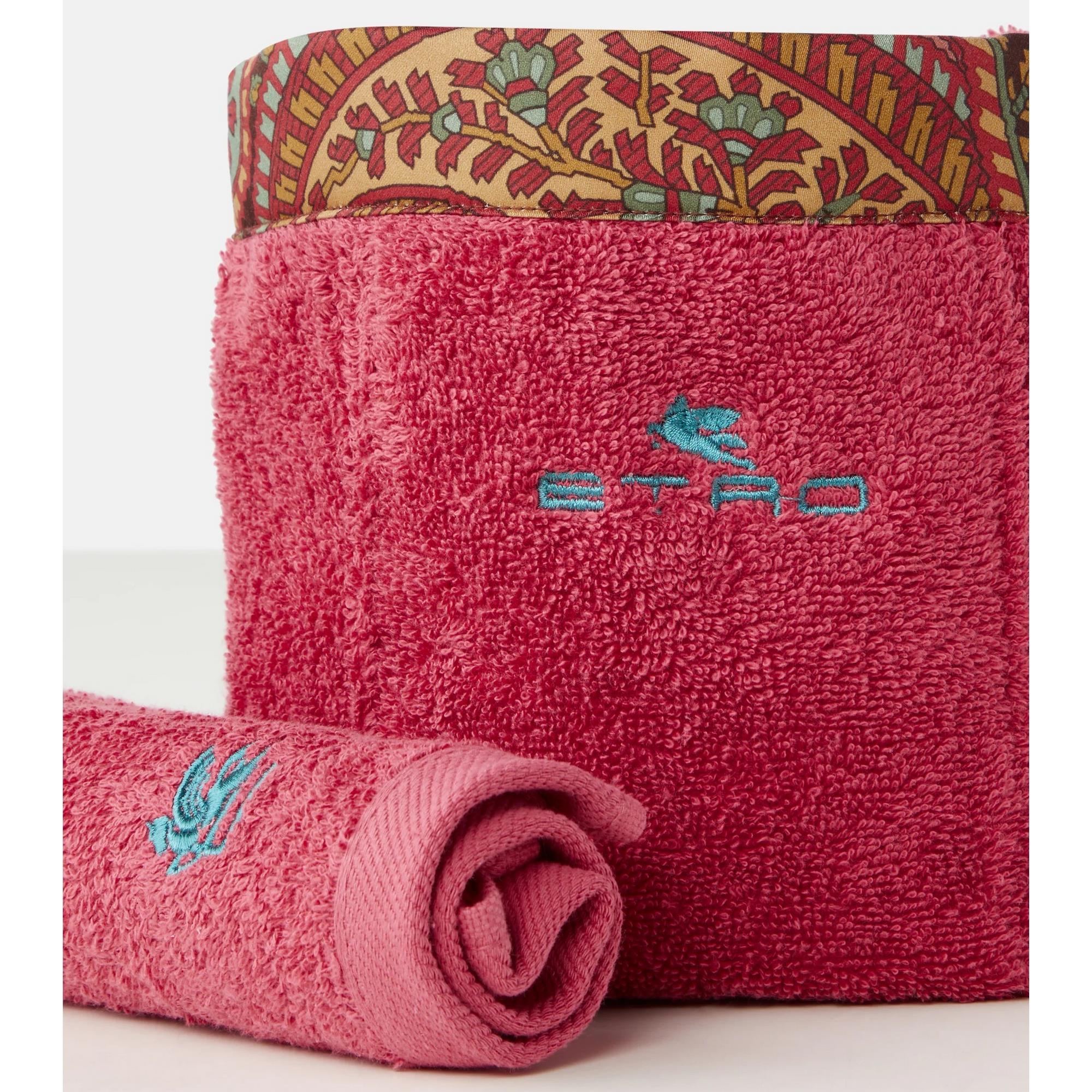 Etro - Giano 4'lü  Havlu Ve Sepet Set Fuşya