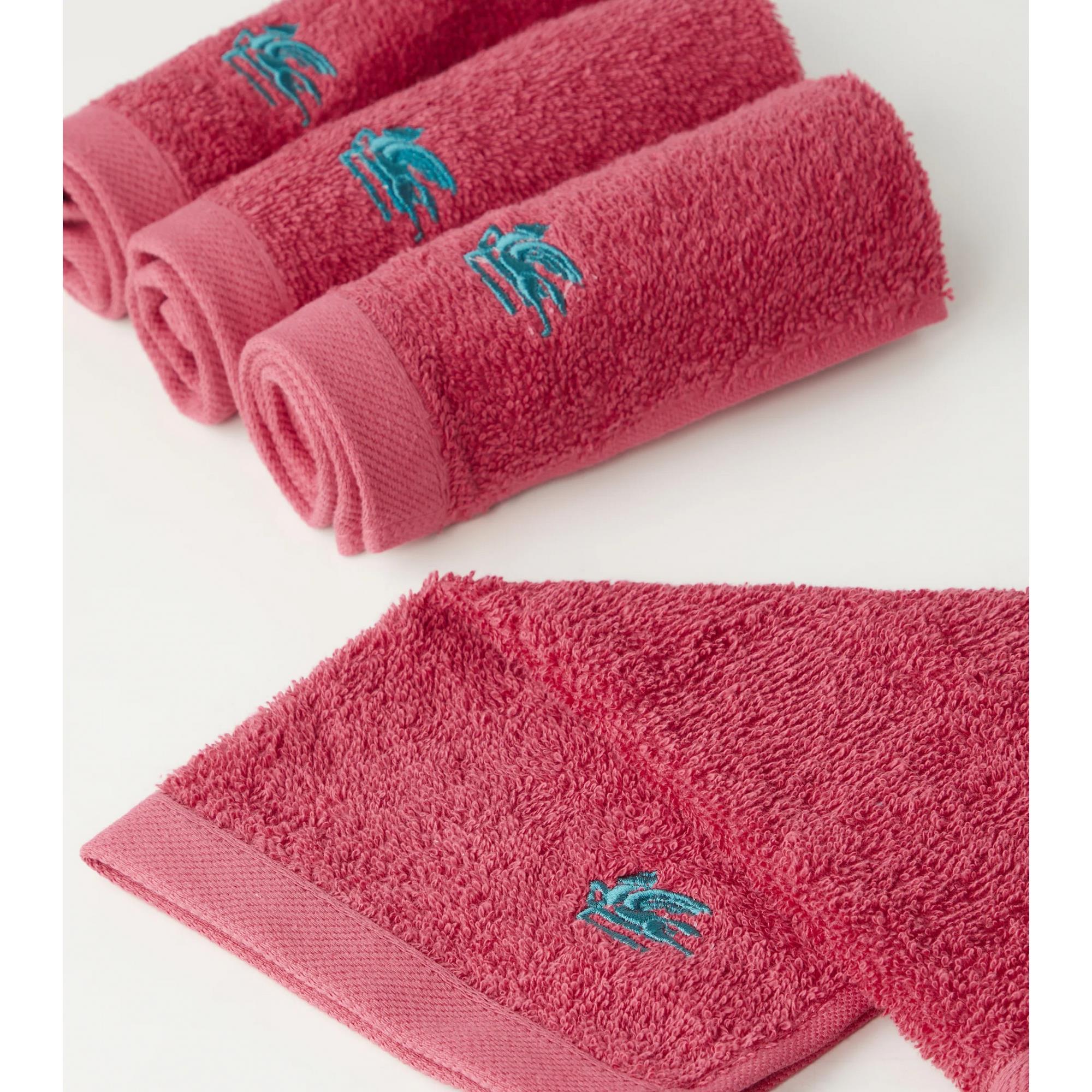 Etro - Giano 4'lü  Havlu Ve Sepet Set Fuşya