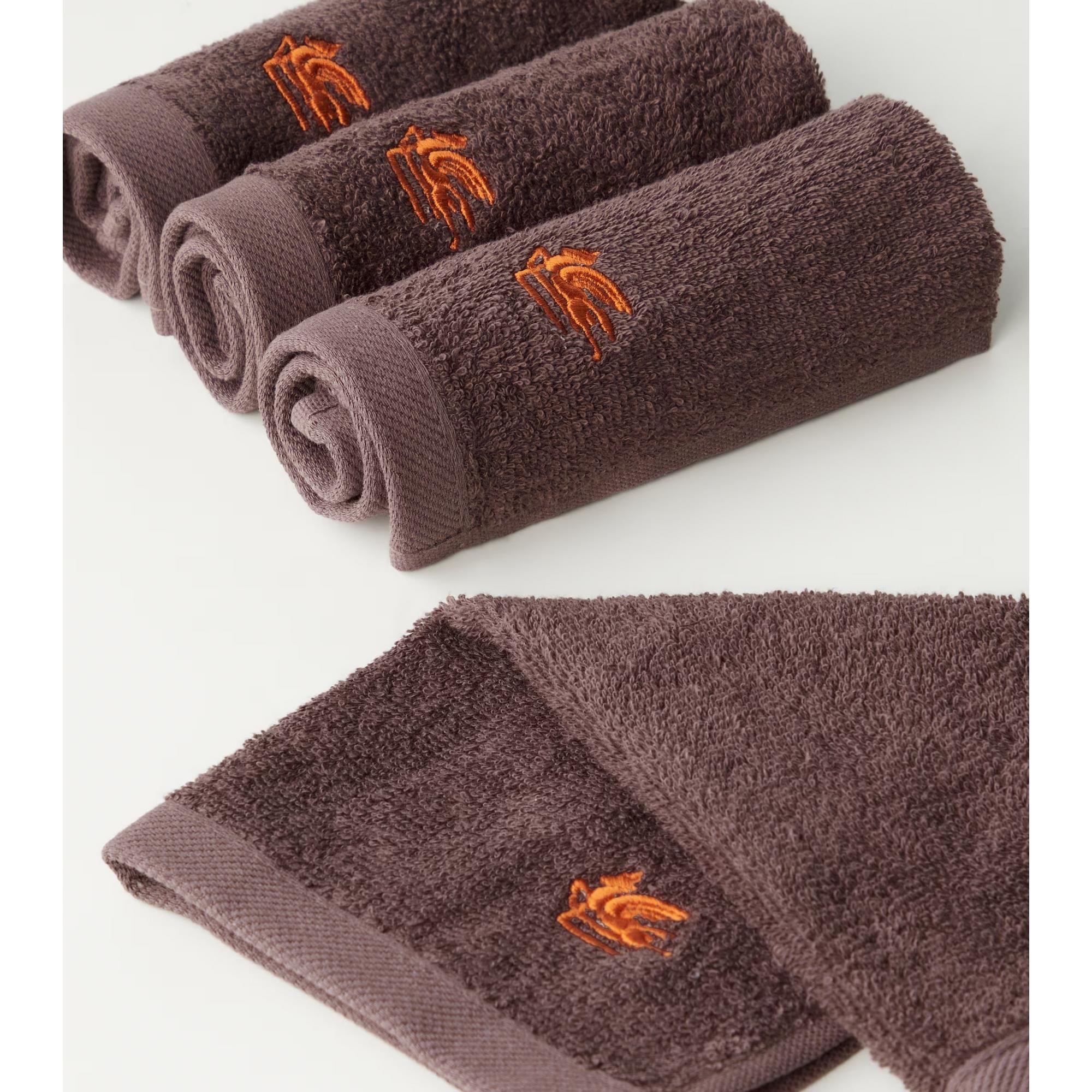 Etro - Giano 4'lü  Havlu Ve Sepet Set Kahverengi