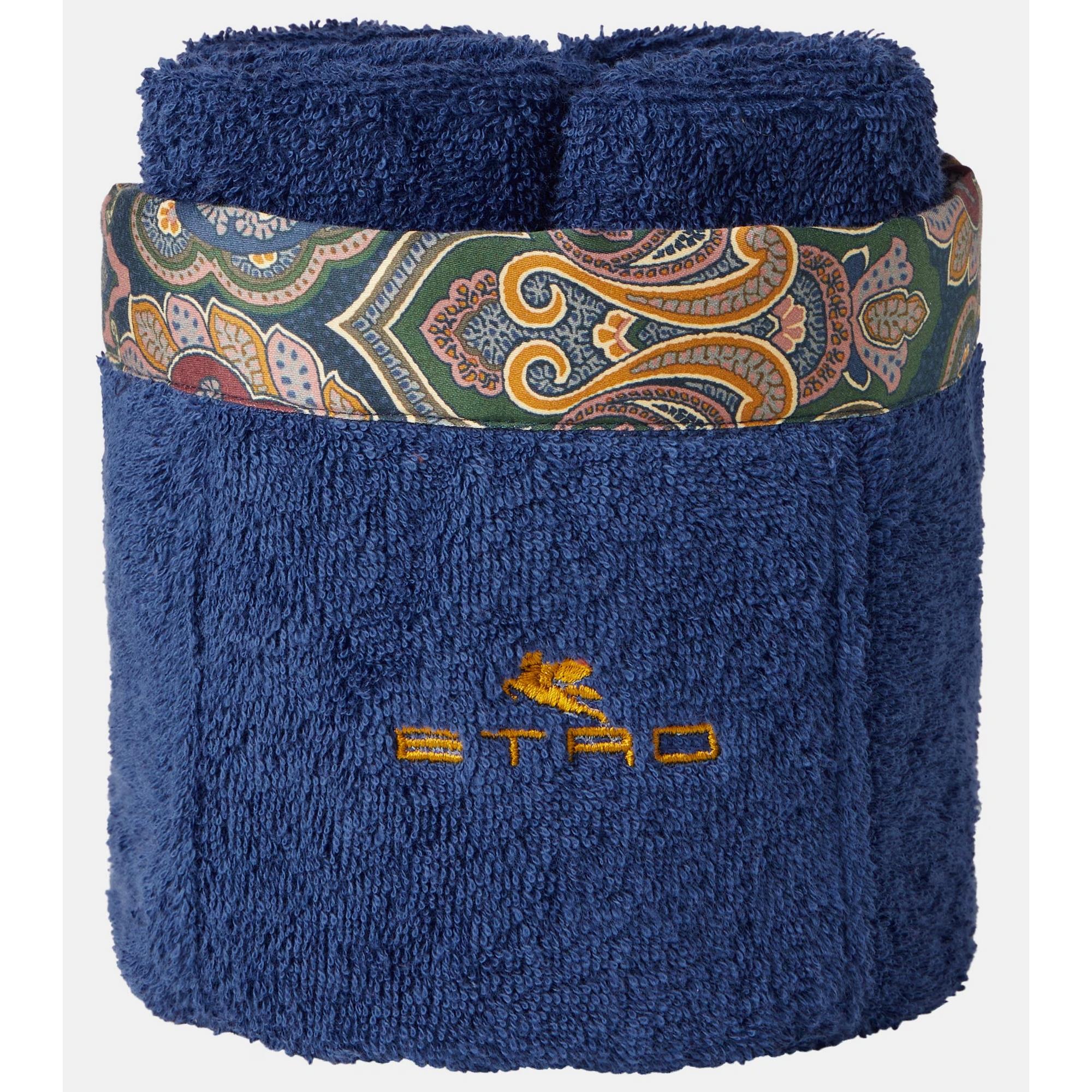 Etro - Giano 4'lü Havlu Ve Sepet Set Mavi