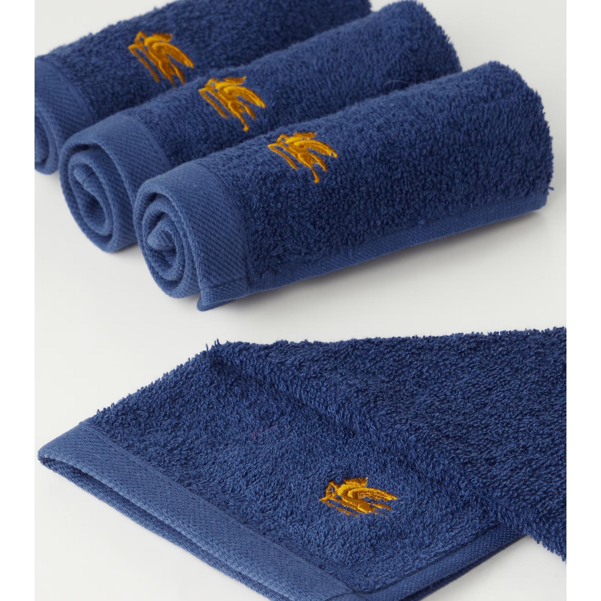 Etro - Giano 4'lü Havlu Ve Sepet Set Mavi