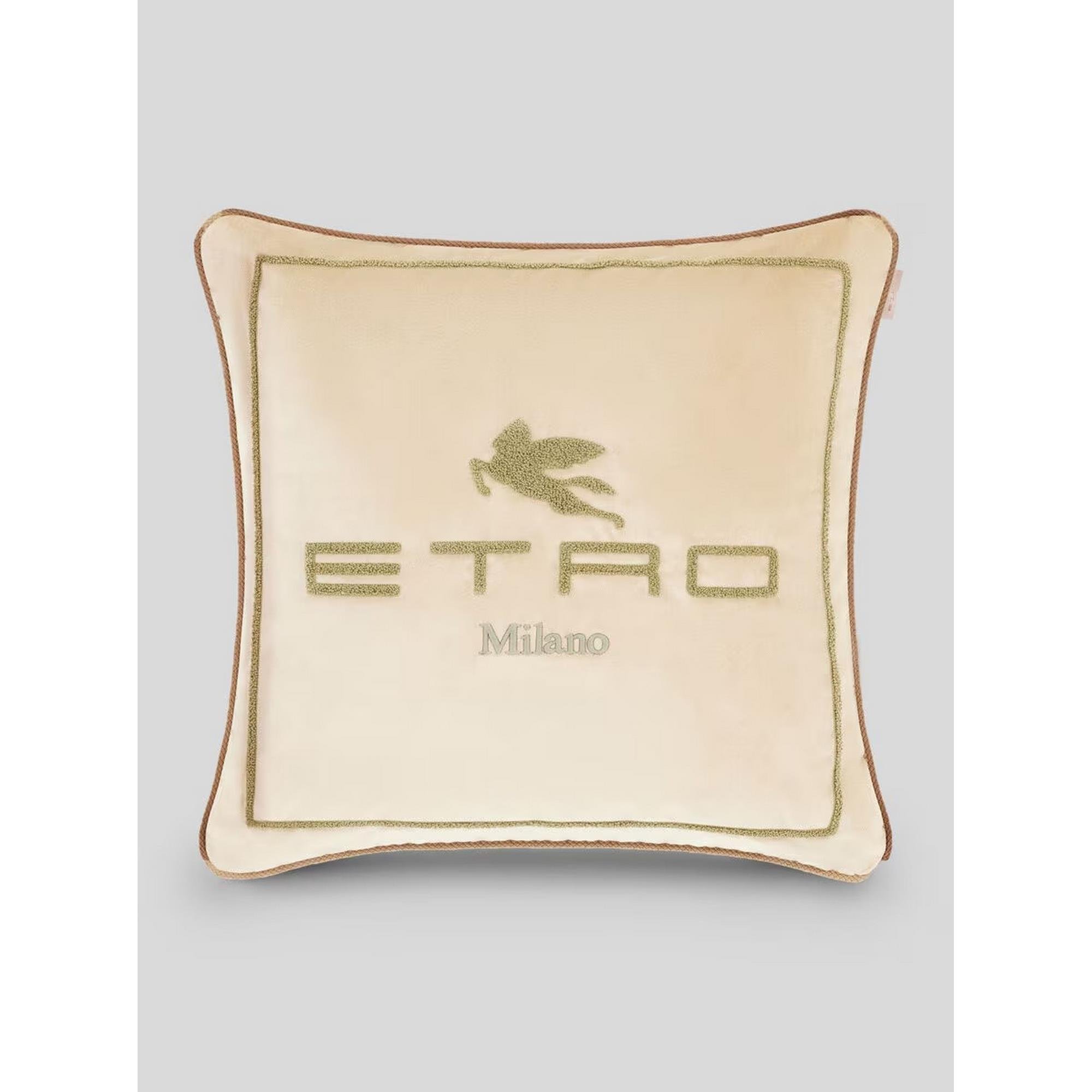 Etro - Pegosa Yastık Bej 45x45 Cm