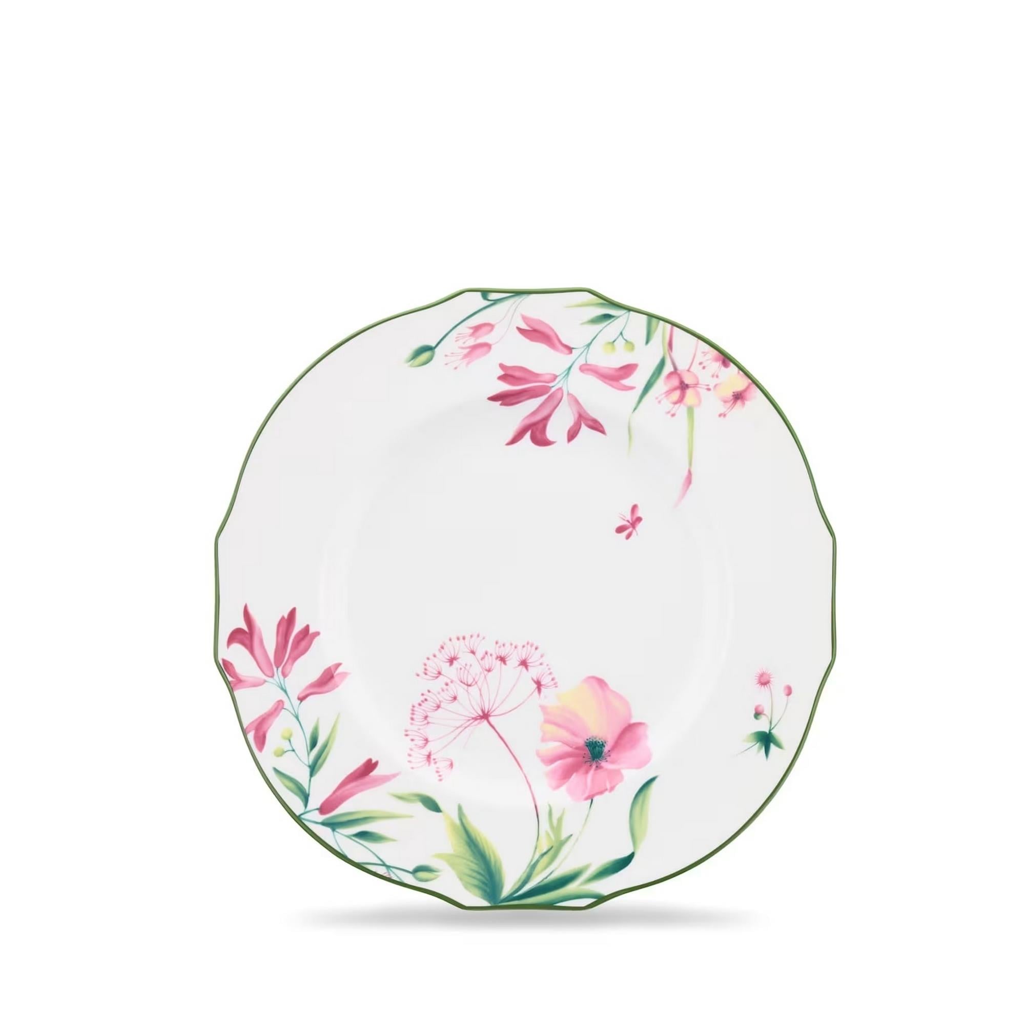 Ginori 1735 - Florenza Malva Bianco Servis Tabağı 28 Cm