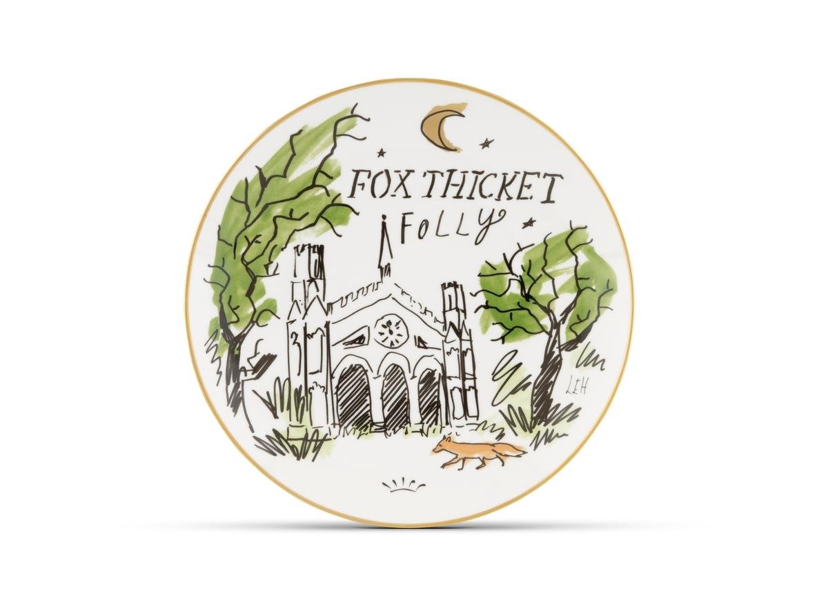 Ginori 1735 -  For Thicket Folly Servis Tabağı