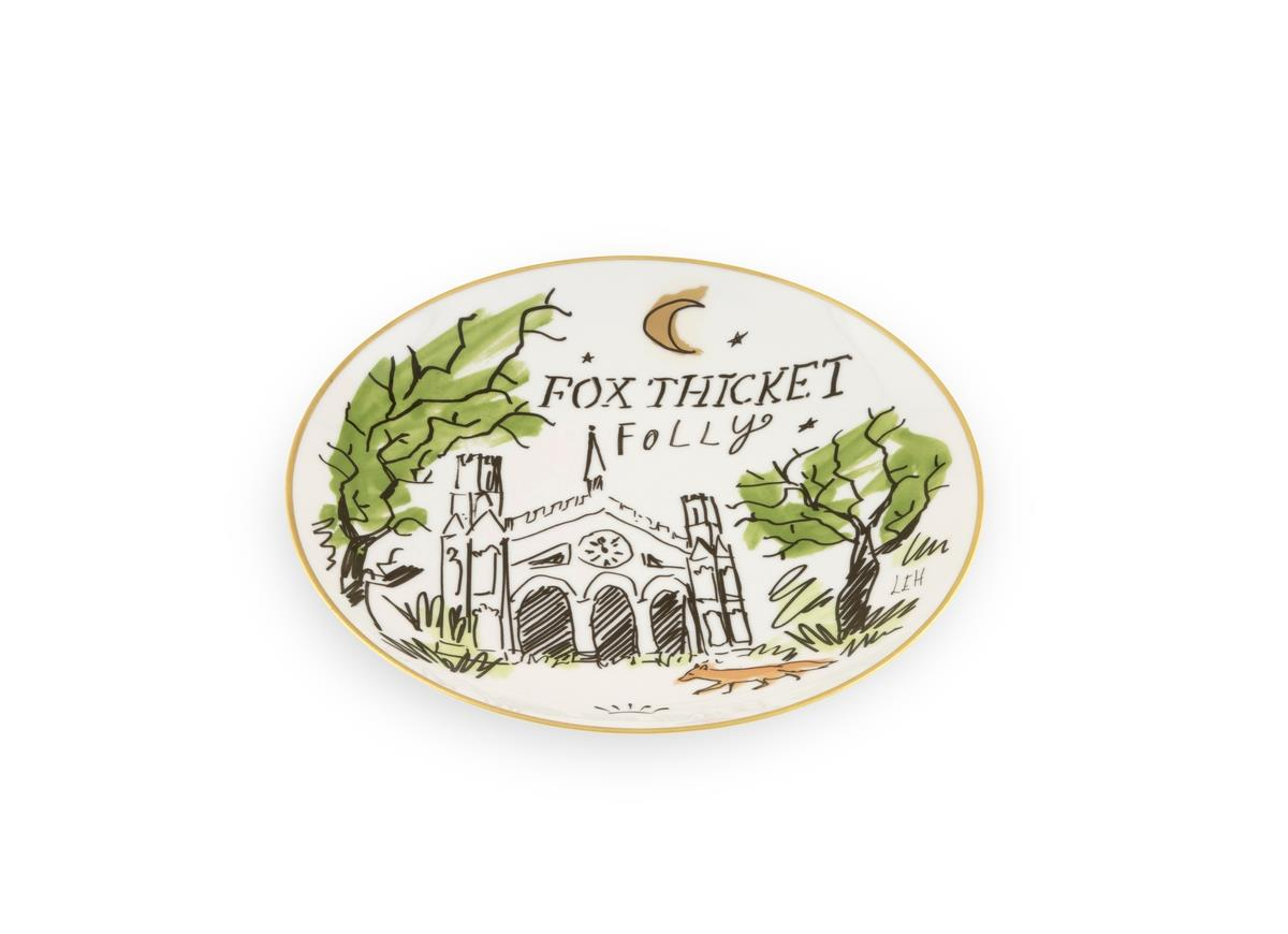 Ginori 1735 -  For Thicket Folly Servis Tabağı