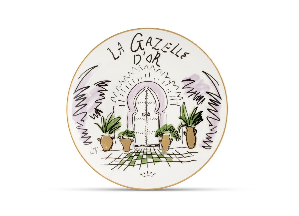 Ginori 1735 - La Gazalle Dor Servis Tabağı