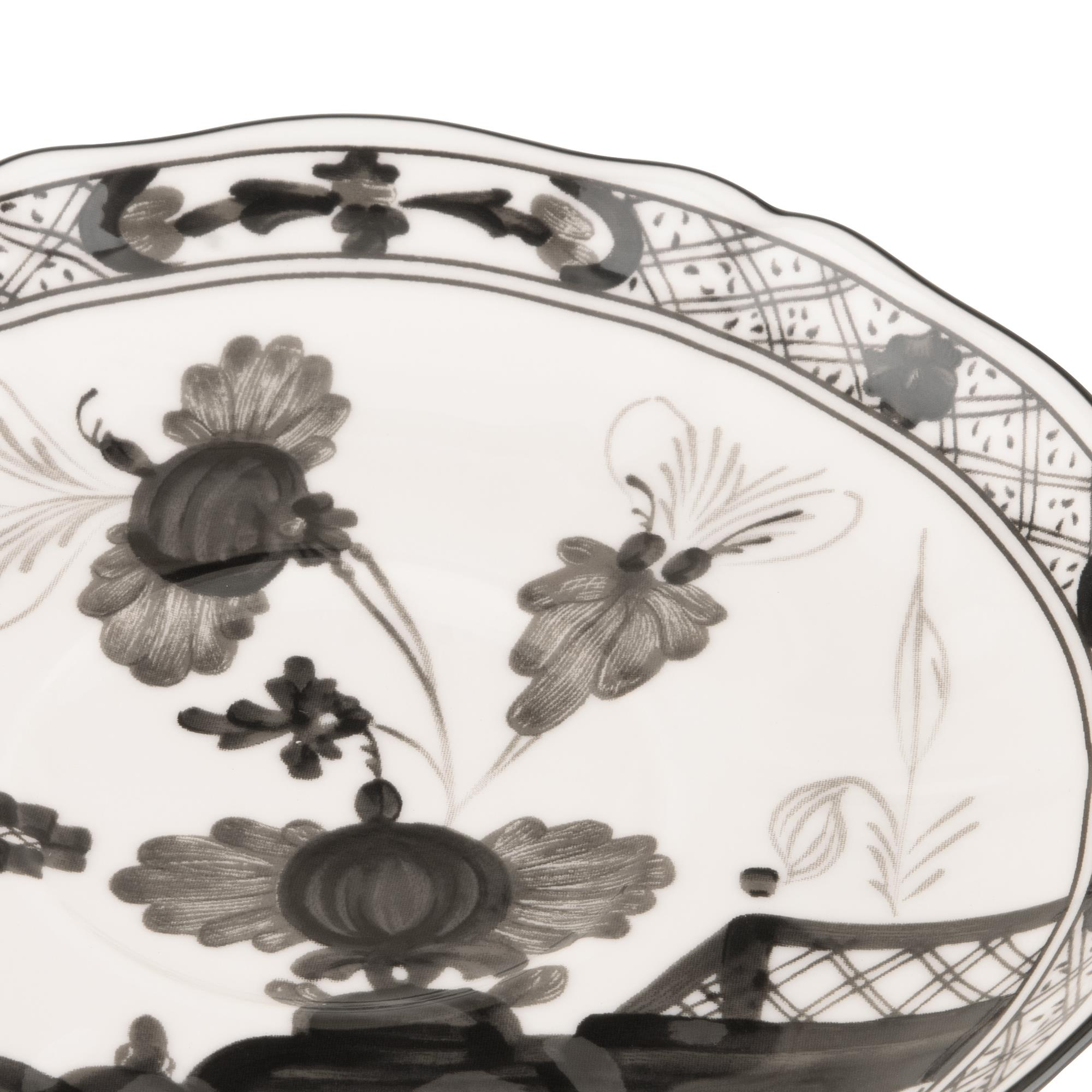 Ginori 1735 - Oriente Italiano Albus Çay Fincanı Tabağı