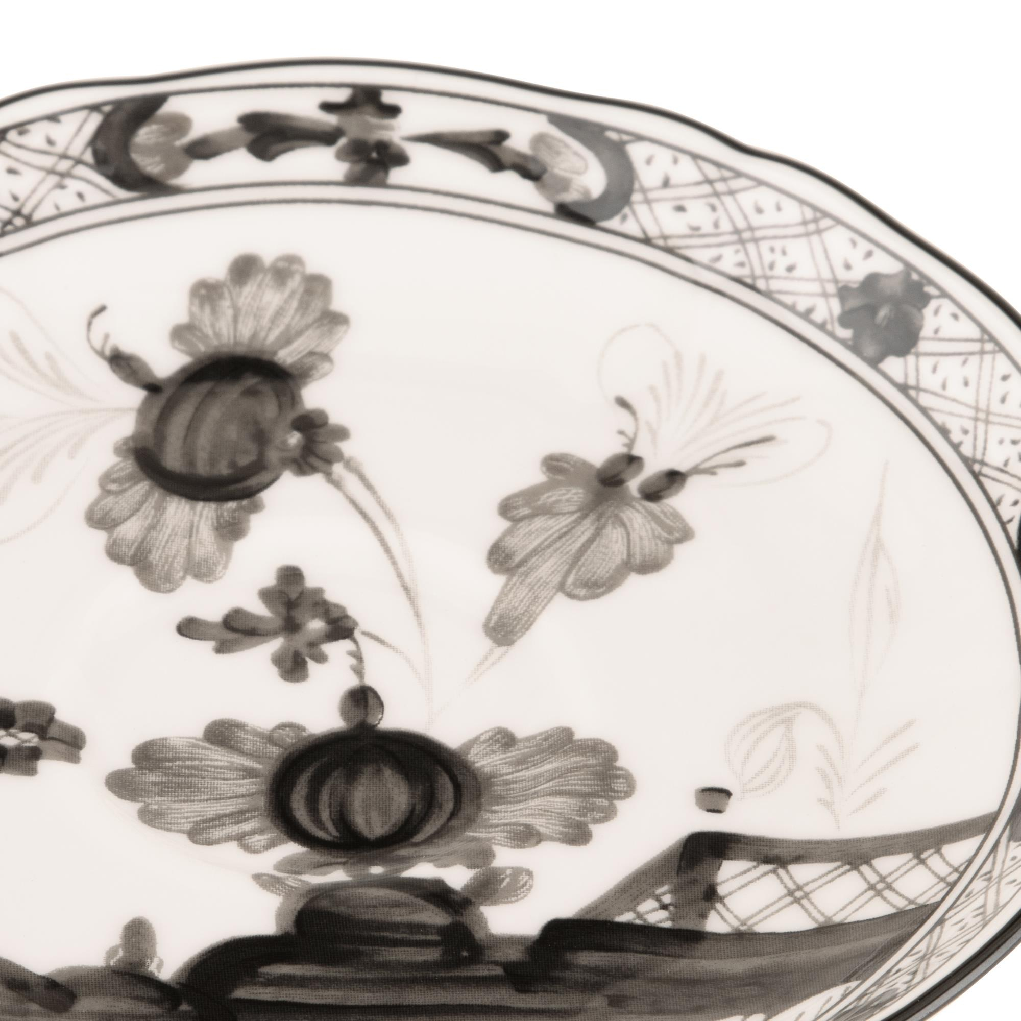 Ginori 1735 - Oriente Italiano Albus Kahve Fincanı Tabağı