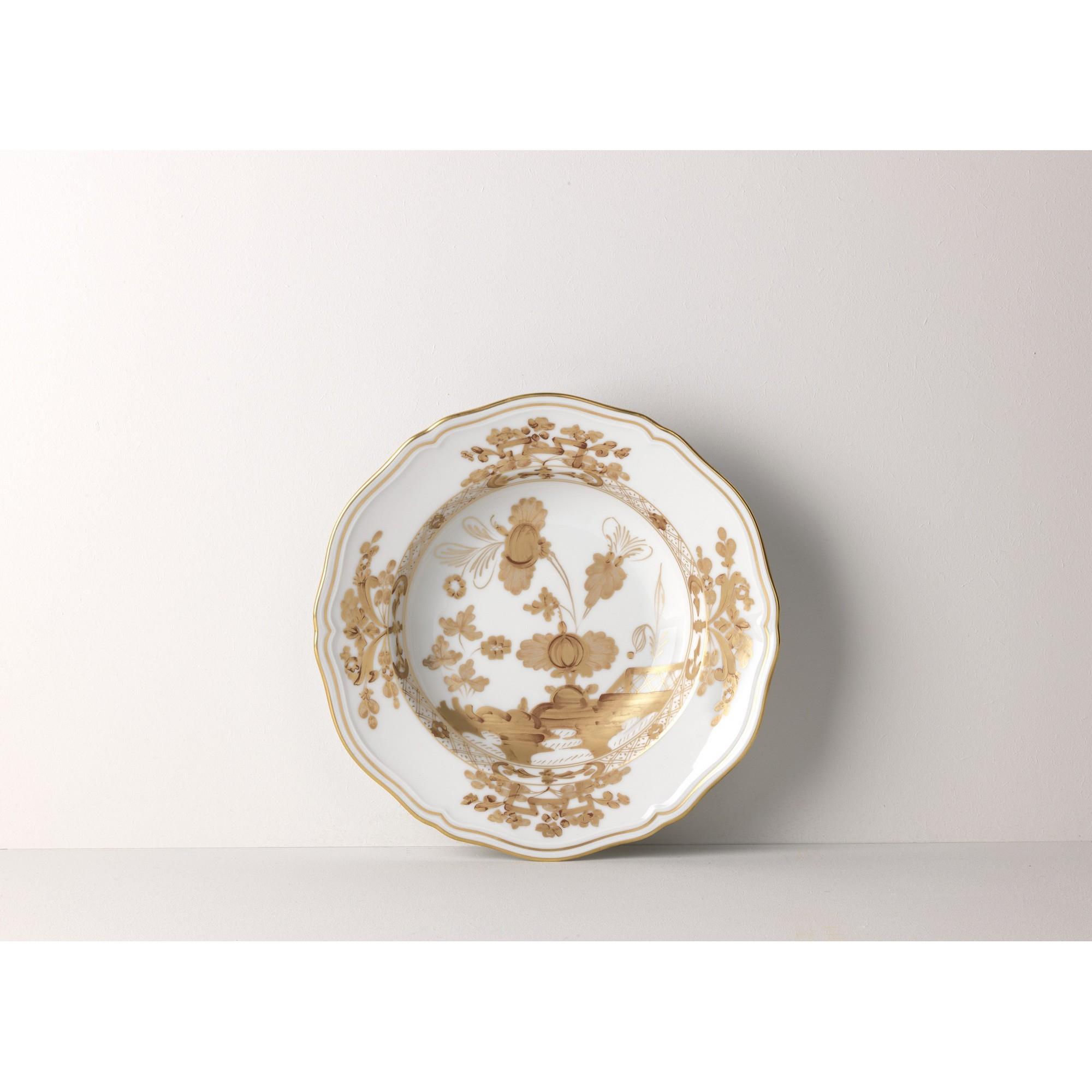 Ginori 1735 - Oriente Italiano Aurum Çukur Tabak