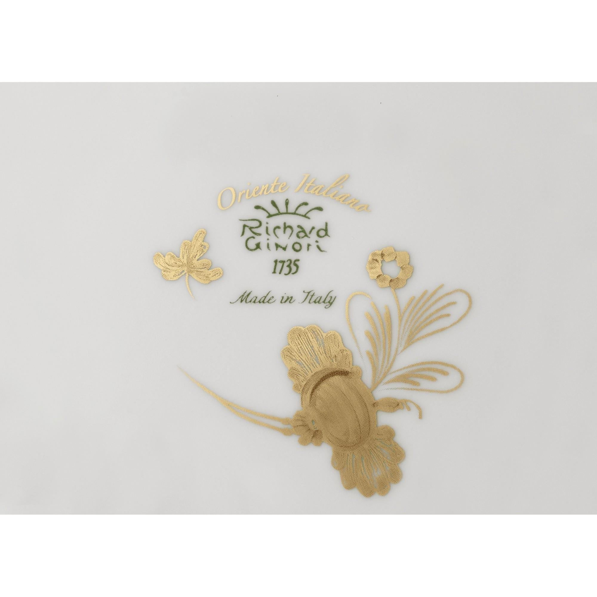 Ginori 1735 - Oriente Italiano Aurum Servis Tabak