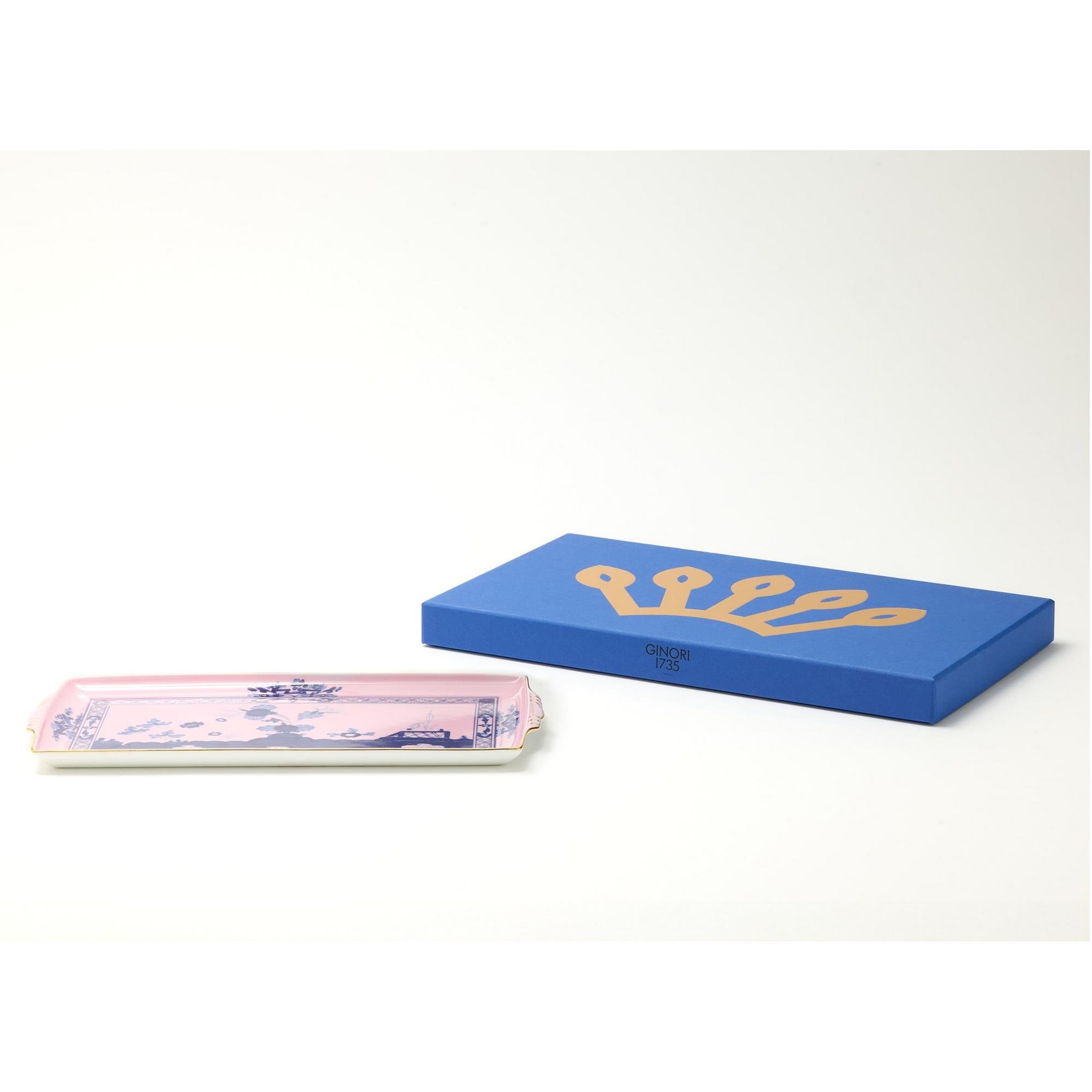 Ginori 1735 -Orıente Italıano Azelea Dıkdörtgen Tepsı