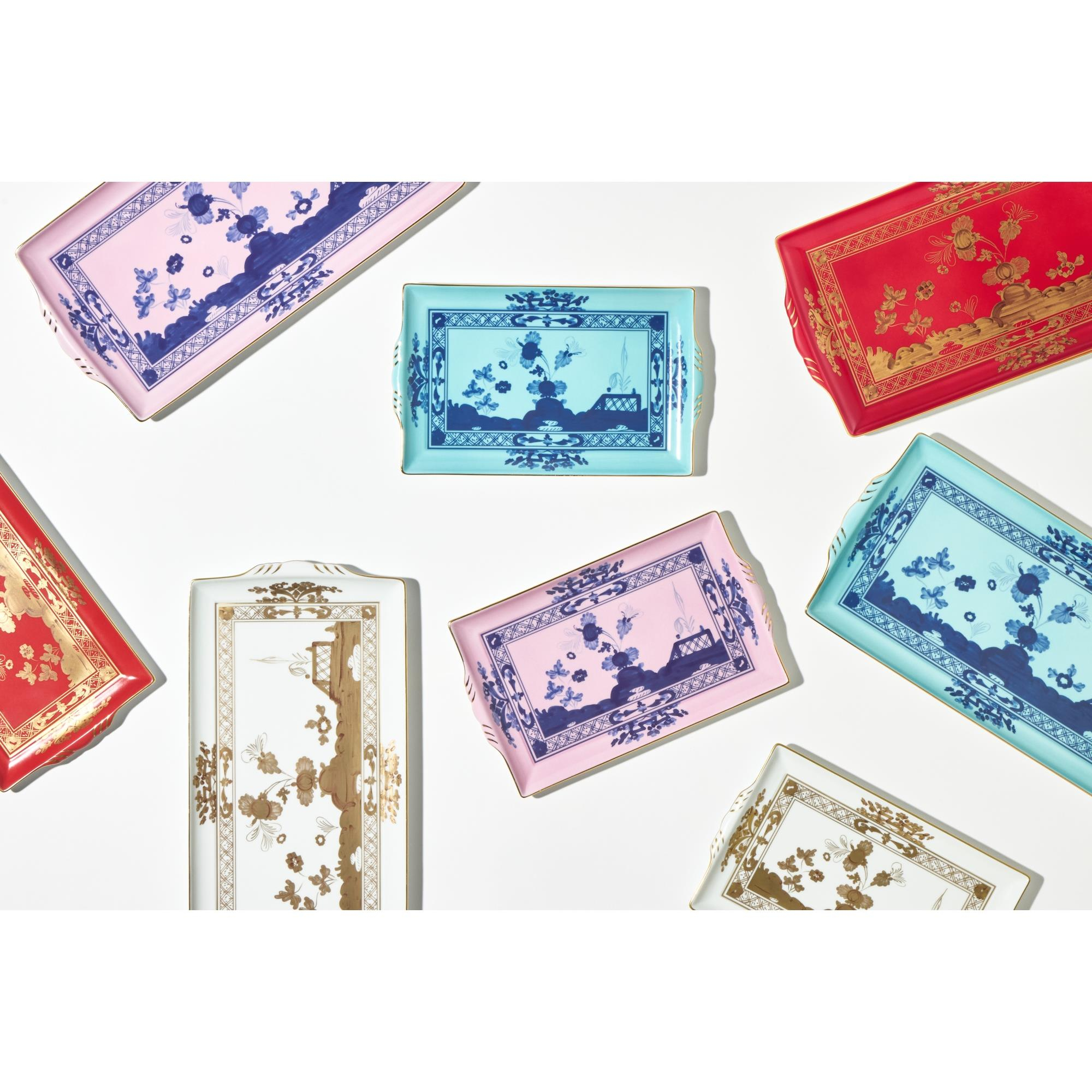 Ginori 1735 -Orıente Italıano Azelea Dıkdörtgen Tepsı