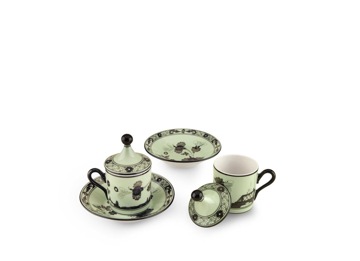 Ginori 1735 - Oriente Italiano Bario 2'Li Kahve Fincanı Set