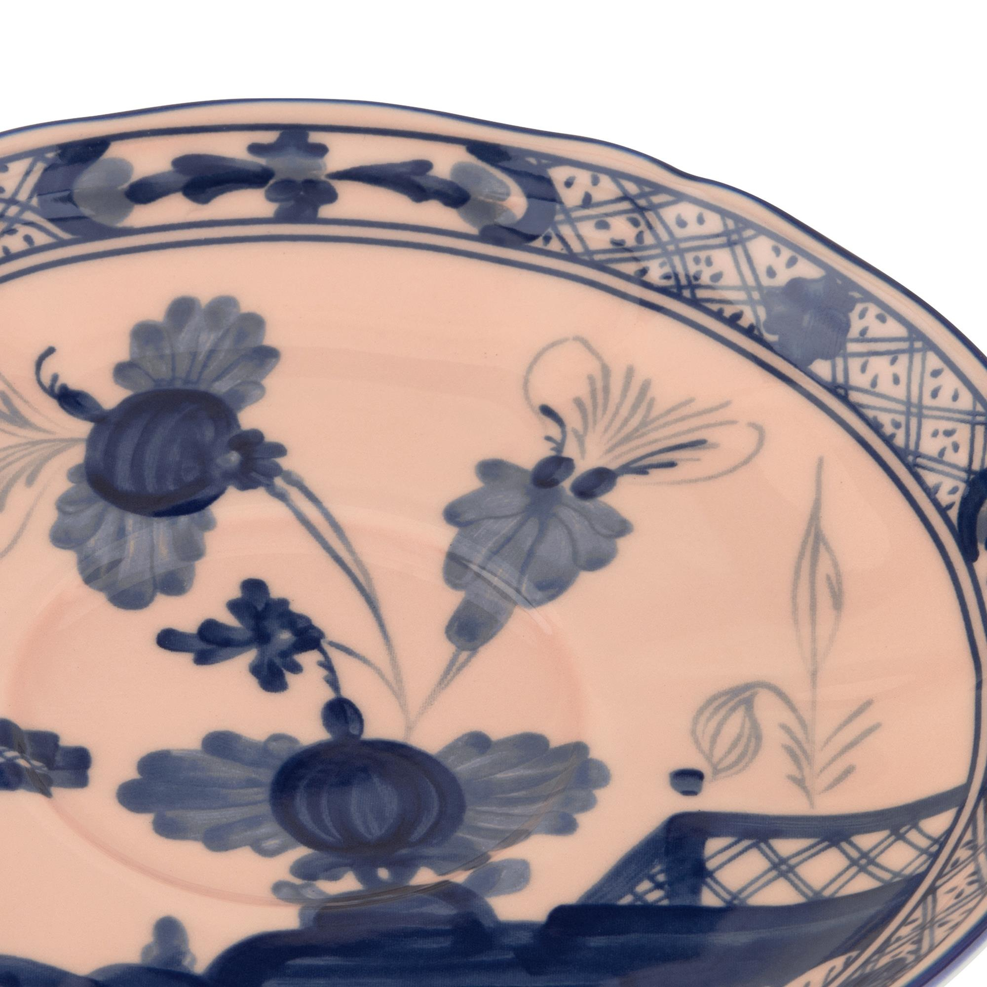 Ginori 1735 - Oriente Italiano Cipria Çay Fincanı Tabağı