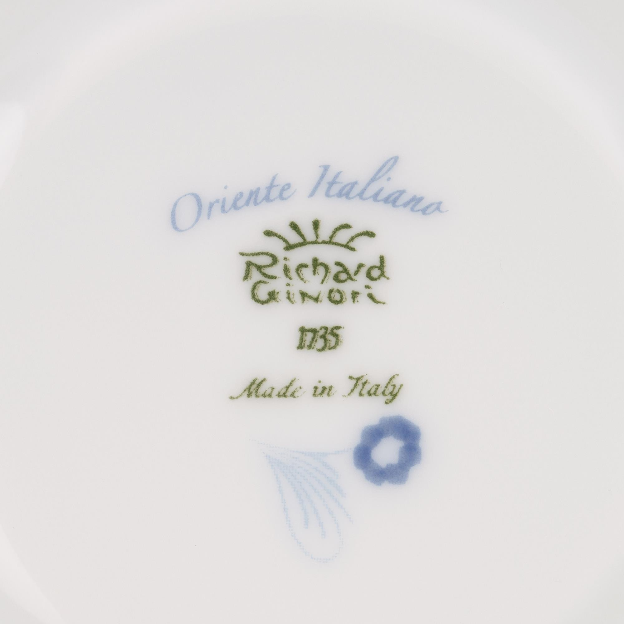 Ginori 1735 - Oriente Italiano Citrino Çay Fincanı Tabağı