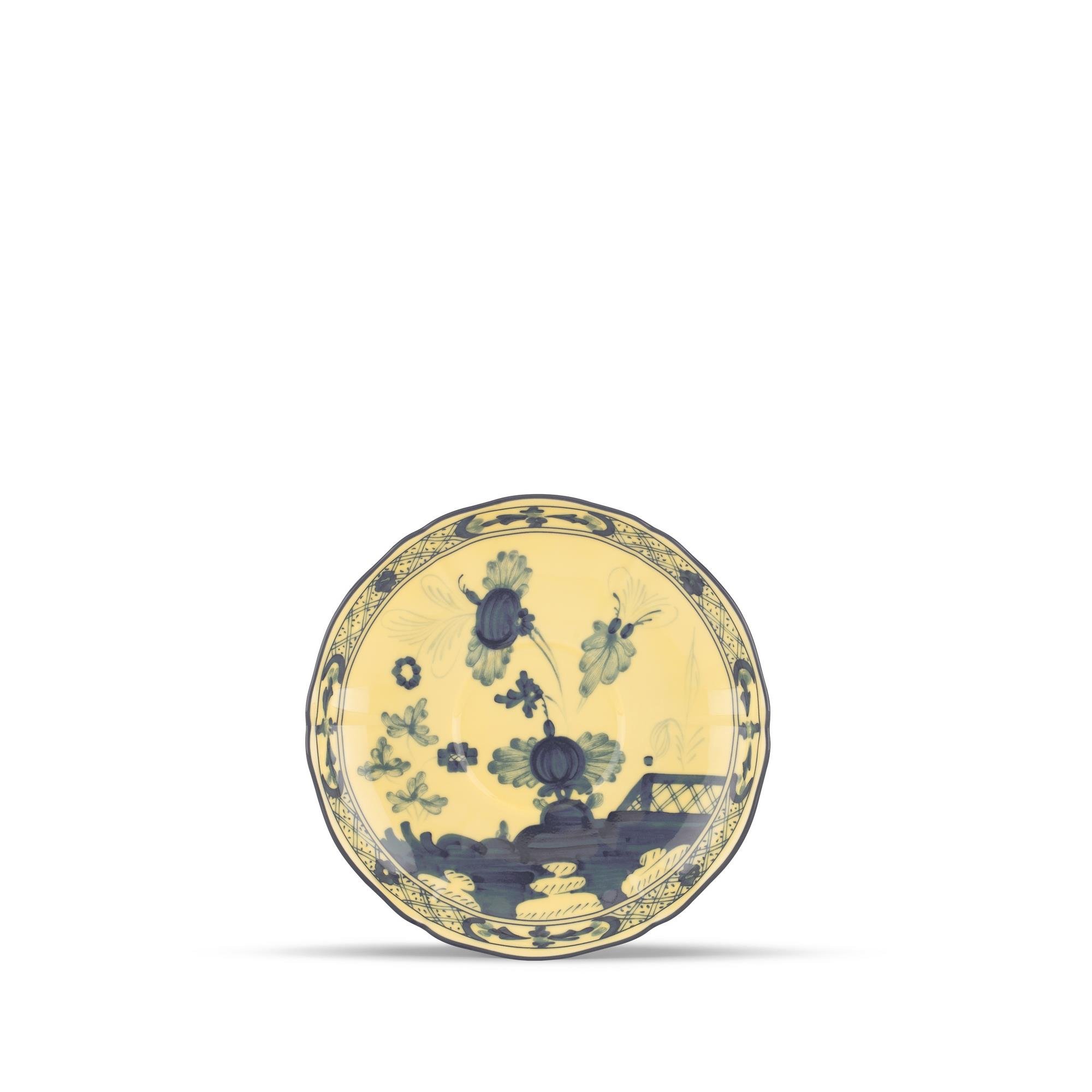 Ginori 1735 - Oriente Italiano Citrino Çay Fincanı Tabağı