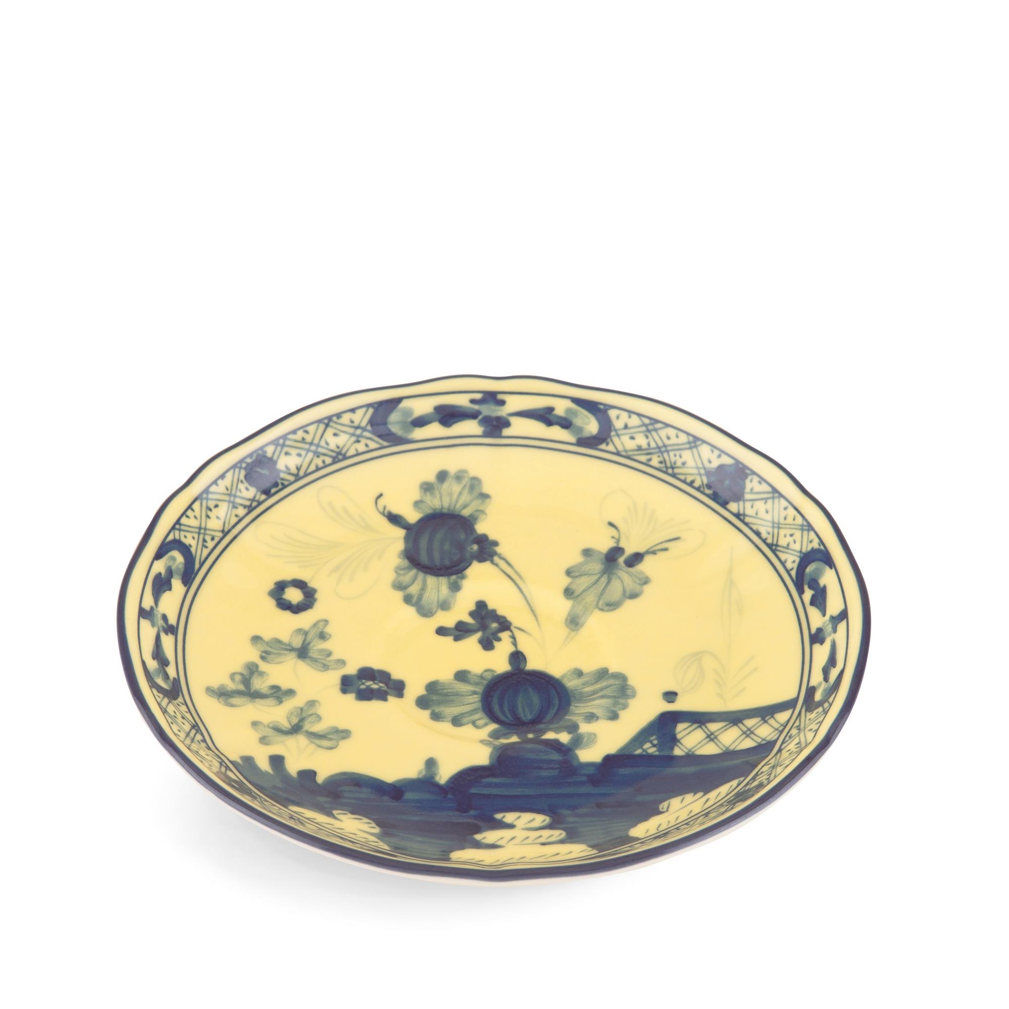 Ginori 1735 - Oriente Italiano Citrino Kahve Fincanı Tabağı