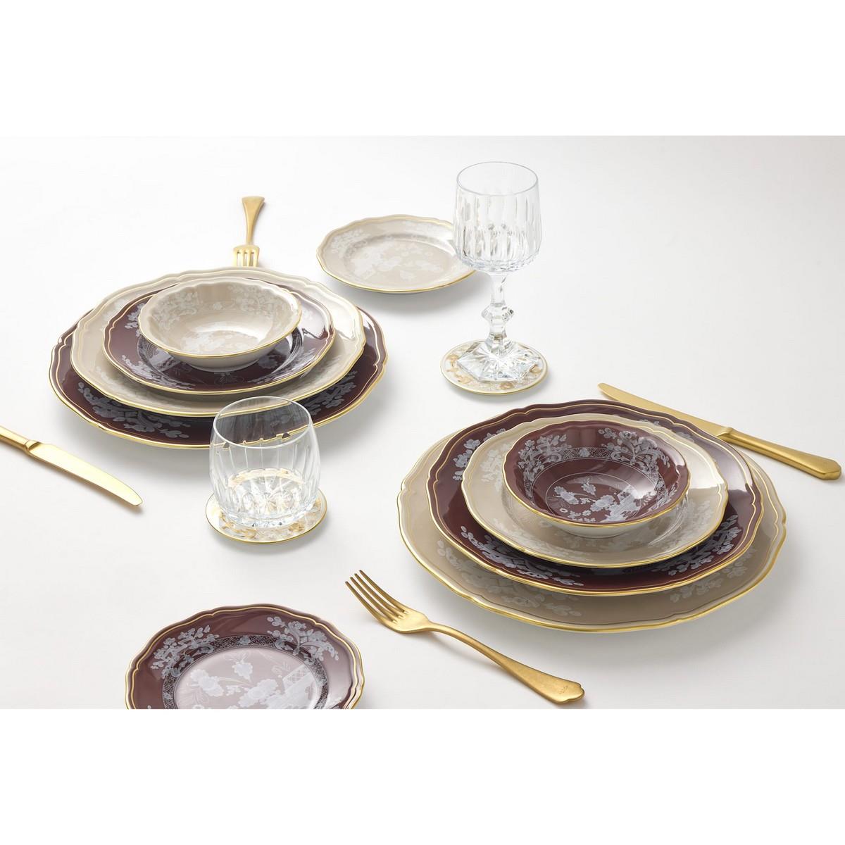 Ginori 1735 - Oriente Italiano Meringa Pasta Tabağı