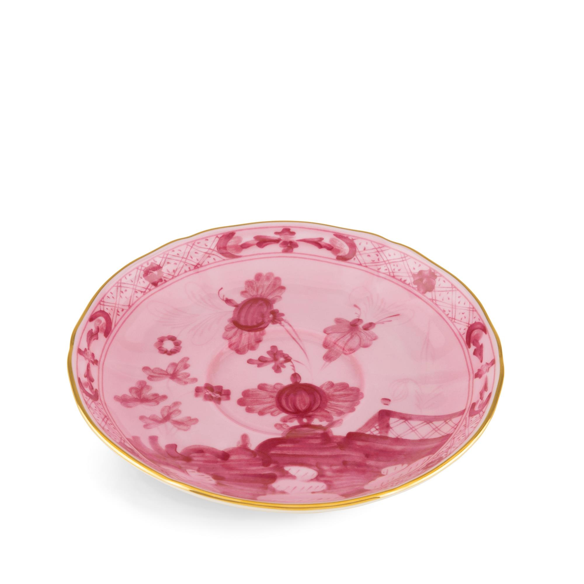 Ginori 1735 - Oriente Italiano Porpora Çay Fincanı Tabağı