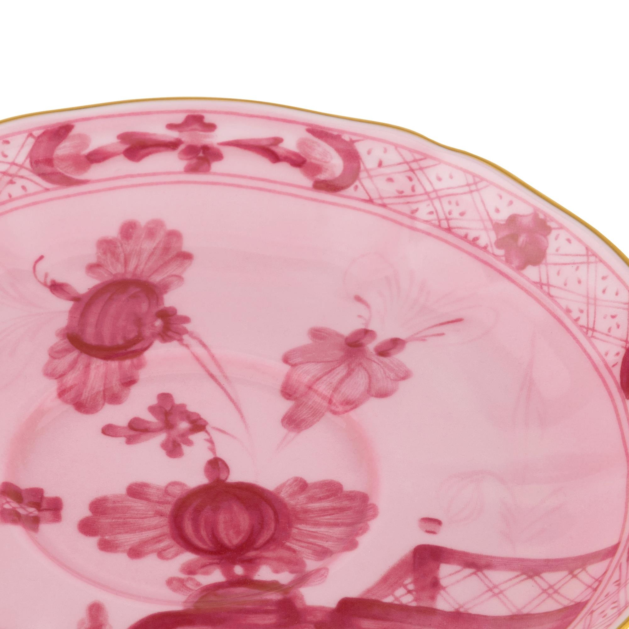 Ginori 1735 - Oriente Italiano Porpora Çay Fincanı Tabağı