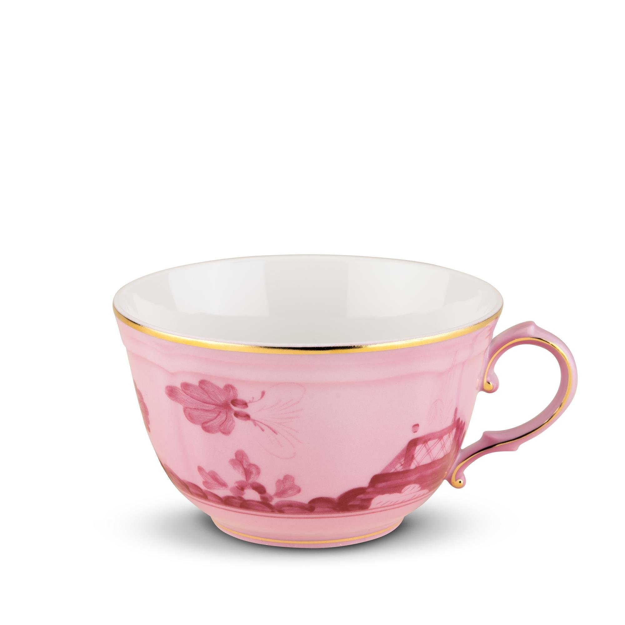 Ginori 1735 - Oriente Italiano Porpora Çay Fincanı