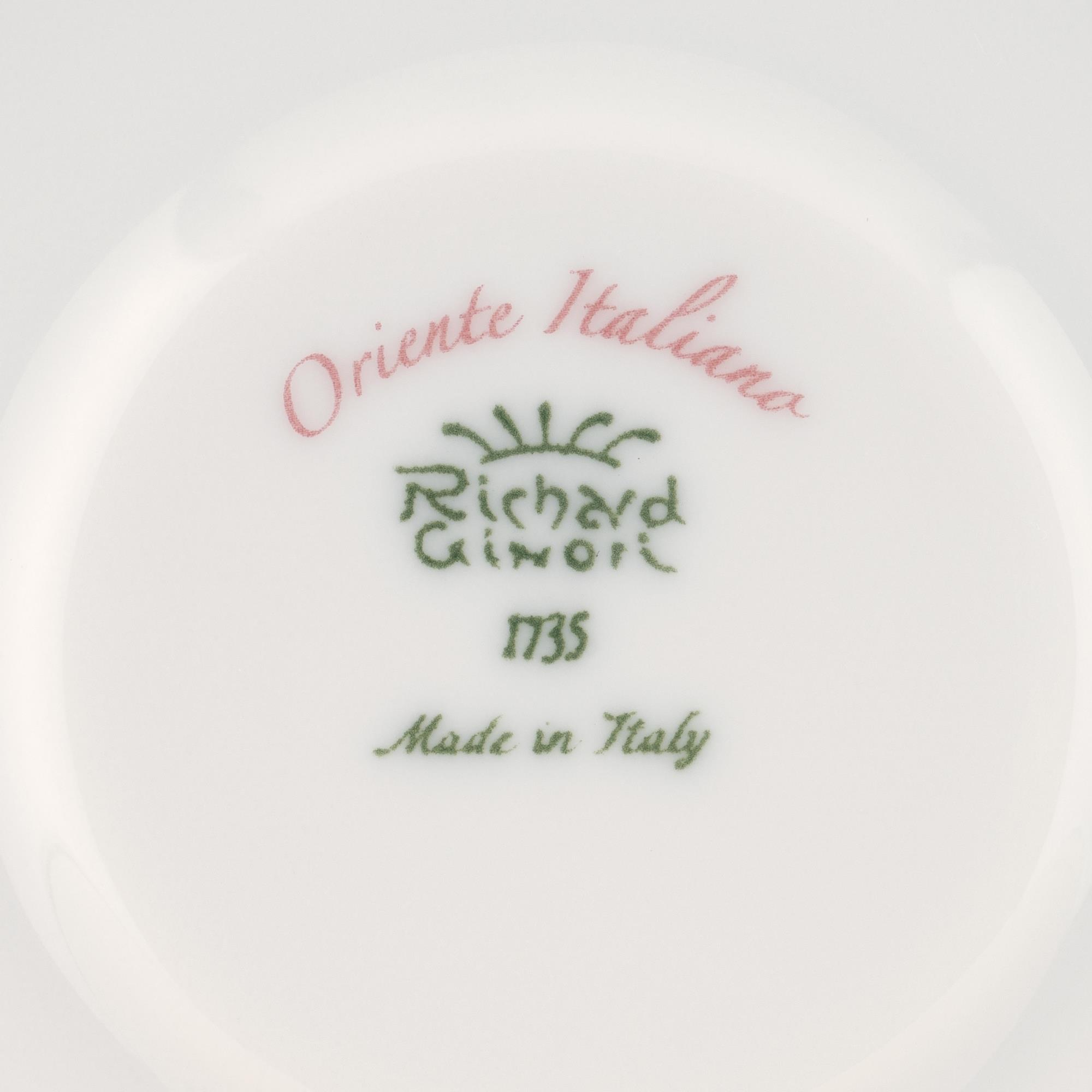 Ginori 1735 - Oriente Italiano Porpora Kahve Fincanı Tabağı