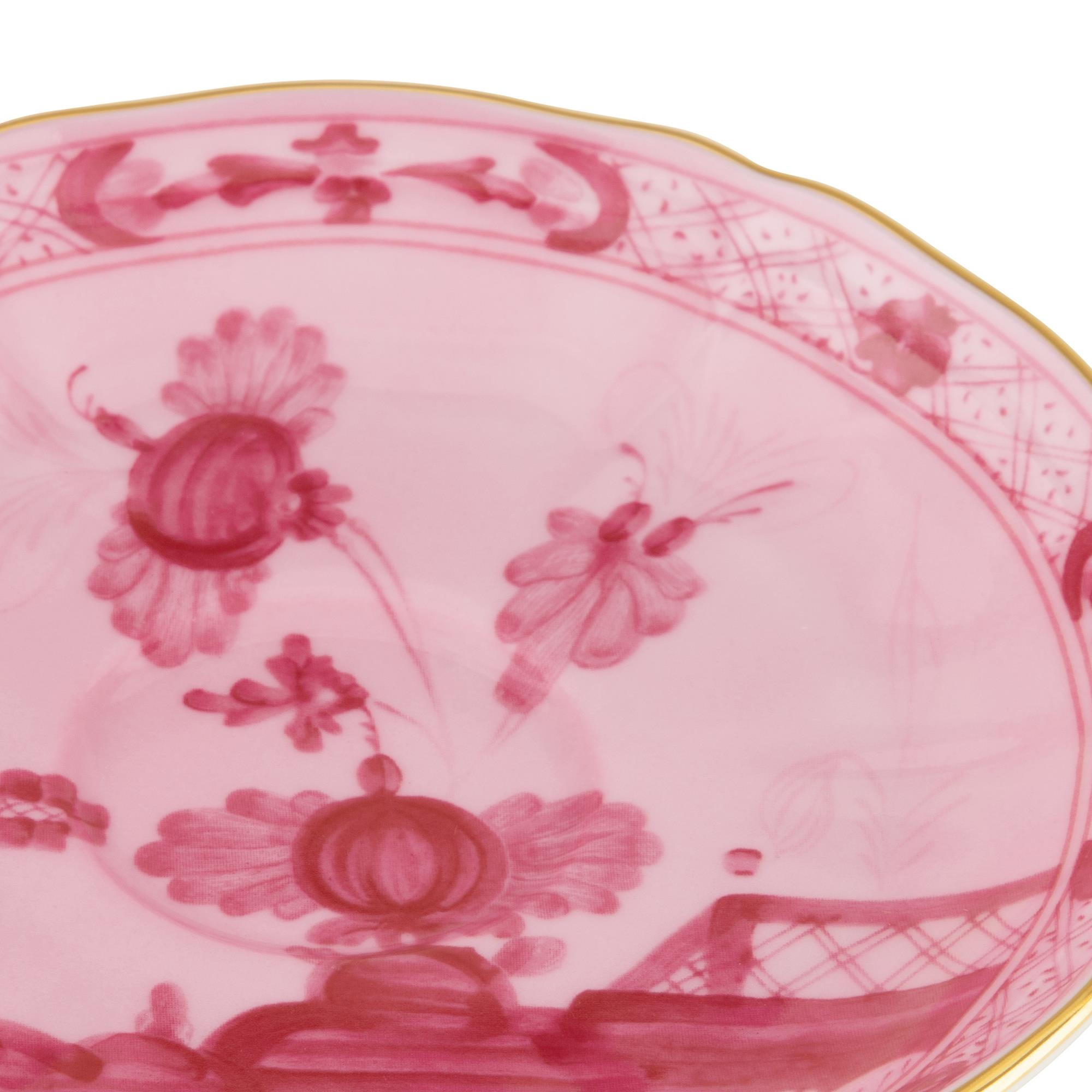 Ginori 1735 - Oriente Italiano Porpora Kahve Fincanı Tabağı