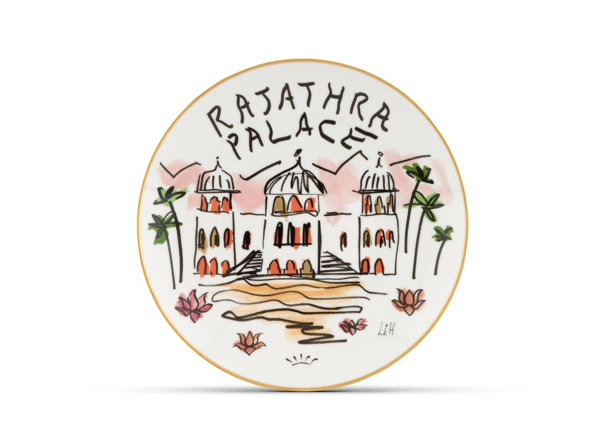 Ginori 1735 -  Rajahtra Palace Servis Tabağı