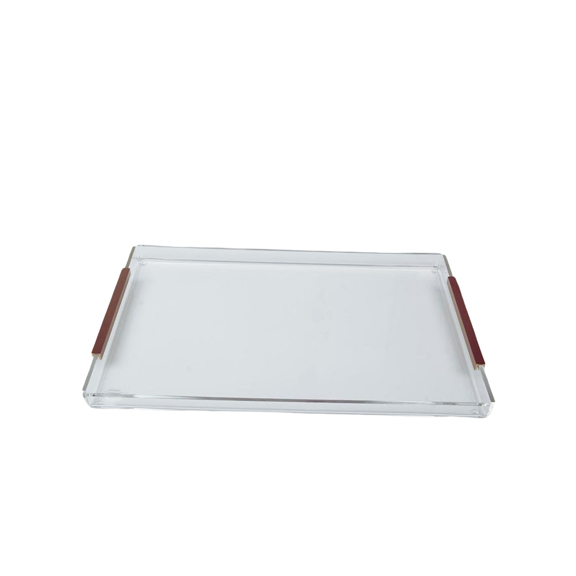 HK - Gold Detaylı Büyük Boy Tepsi