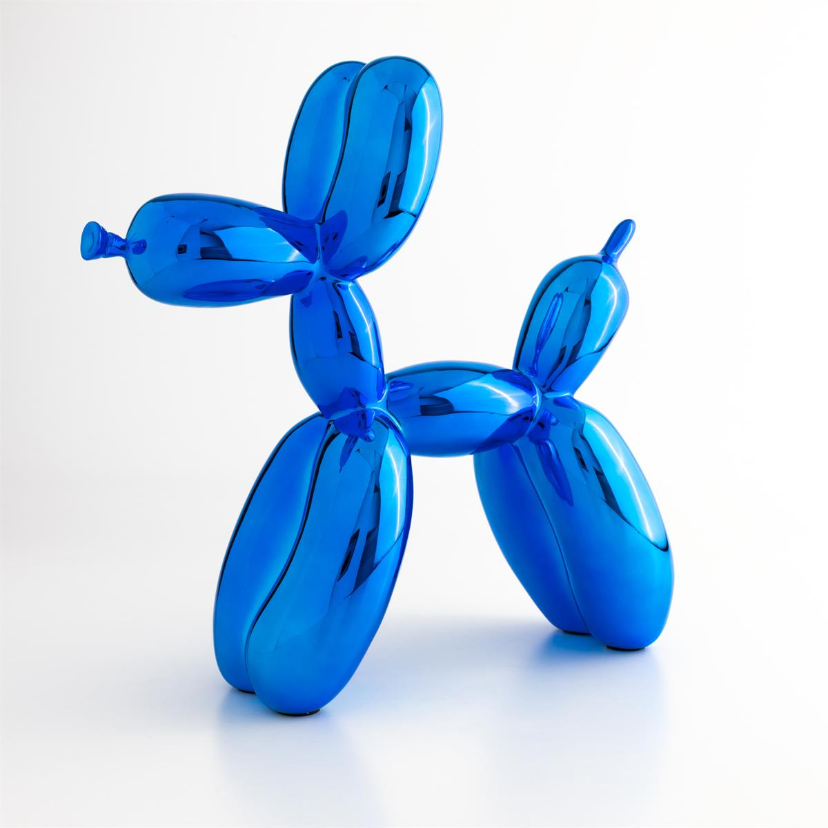 Jeff Koons-Ballon Dog L Blue (After)