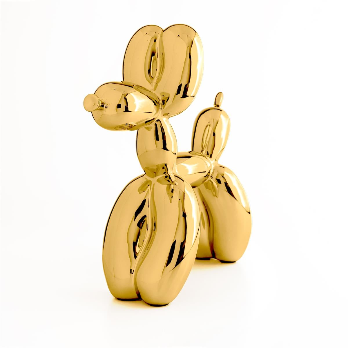 Jeff Koons-Balloon Dog L Gold (After)
