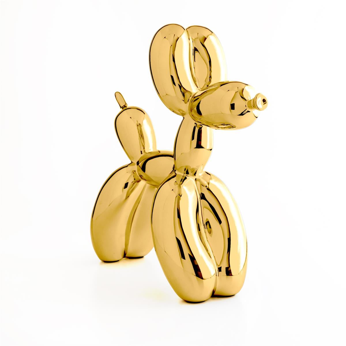 Jeff Koons-Balloon Dog L Gold (After)