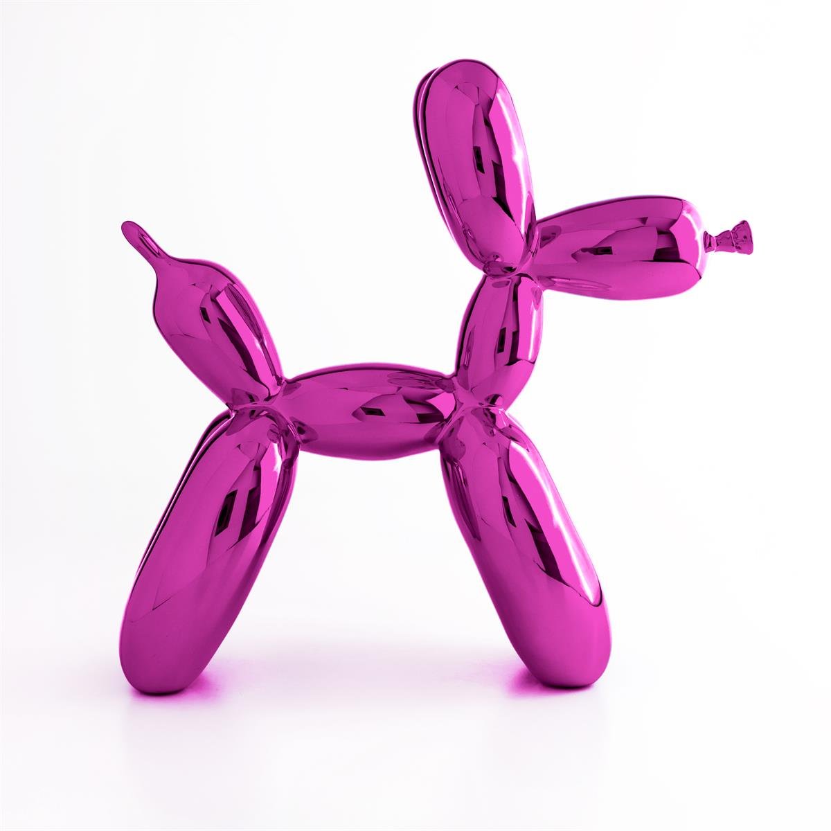 Jeff Koons-Ballon Dog L Pınk (After)