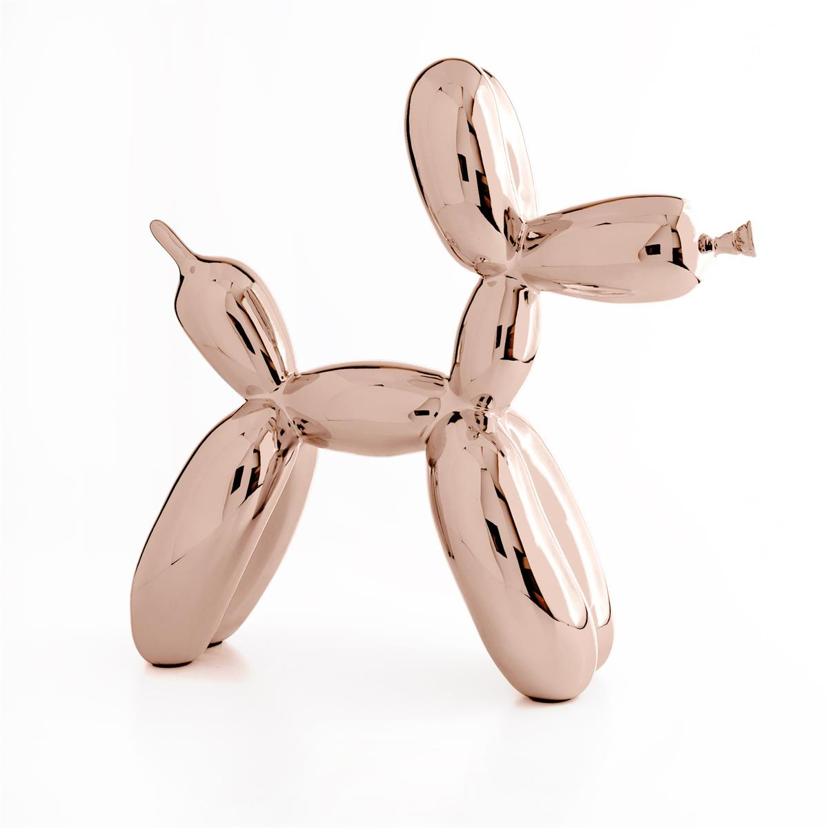 Jeff Koons-Balloon Dog L Rose Gold (After)