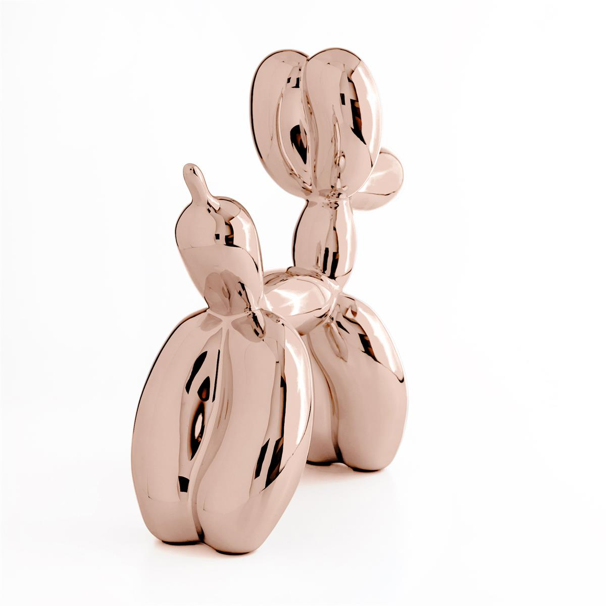 Jeff Koons-Balloon Dog L Rose Gold (After)