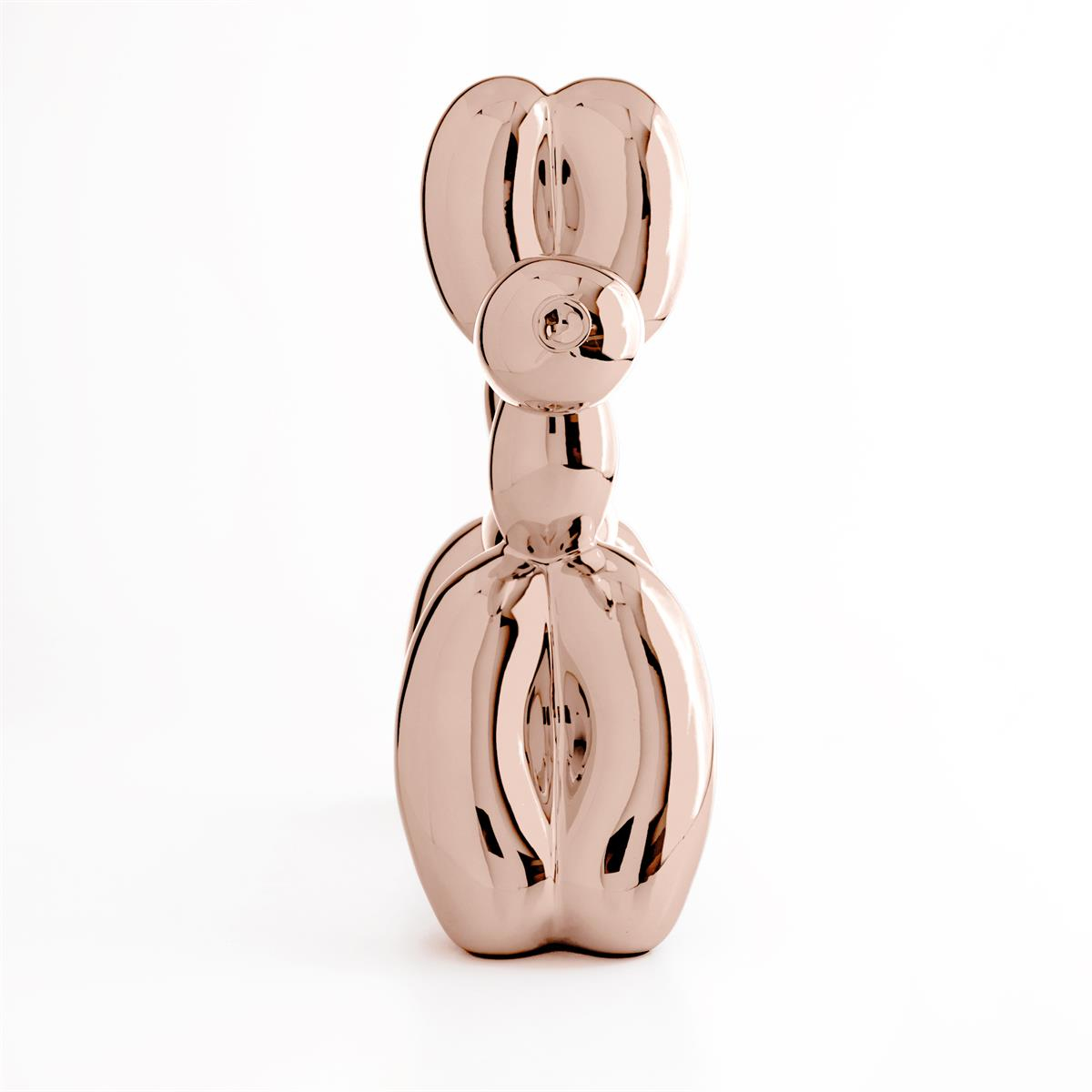 Jeff Koons-Balloon Dog L Rose Gold (After)