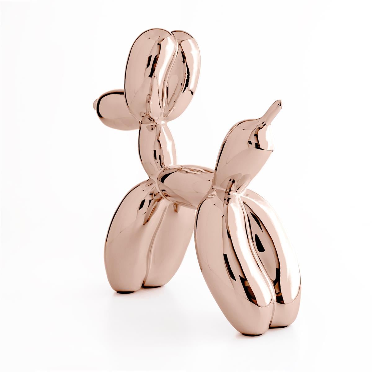 Jeff Koons-Balloon Dog L Rose Gold (After)