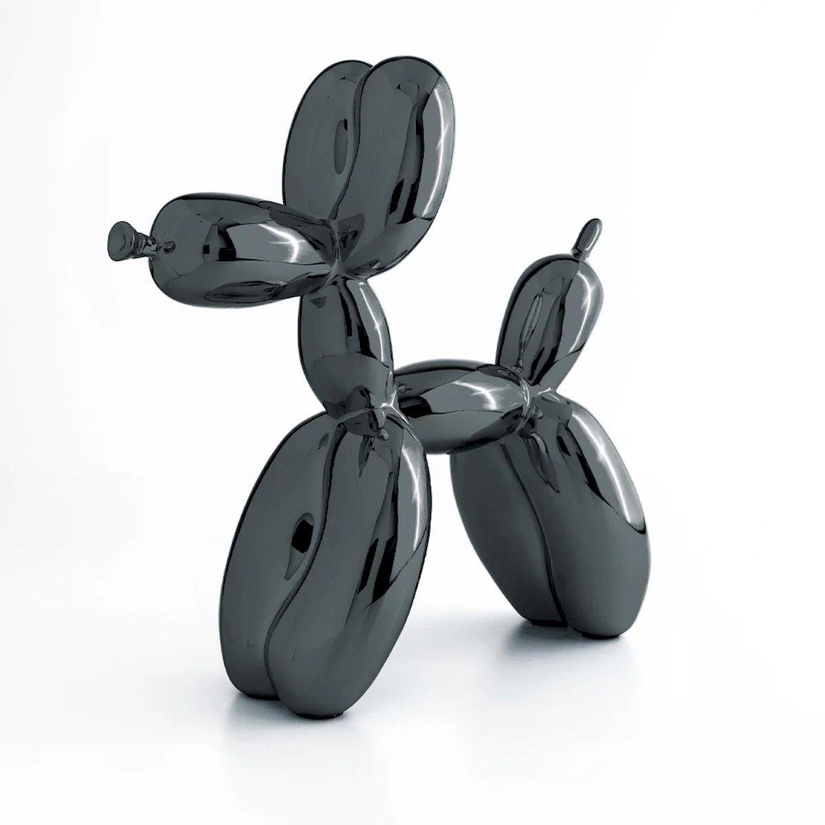 Jeff Koons-Balloon Dog XXL GRAPHITE BLACK (After)