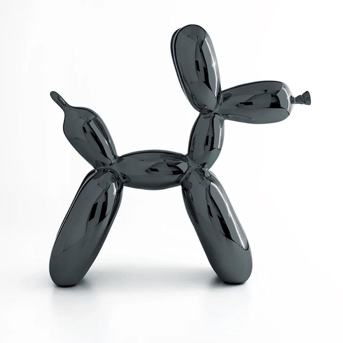 Jeff Koons-Balloon Dog XXL GRAPHITE BLACK (After)