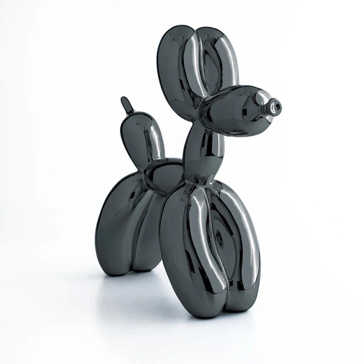 Jeff Koons-Balloon Dog XXL GRAPHITE BLACK (After)