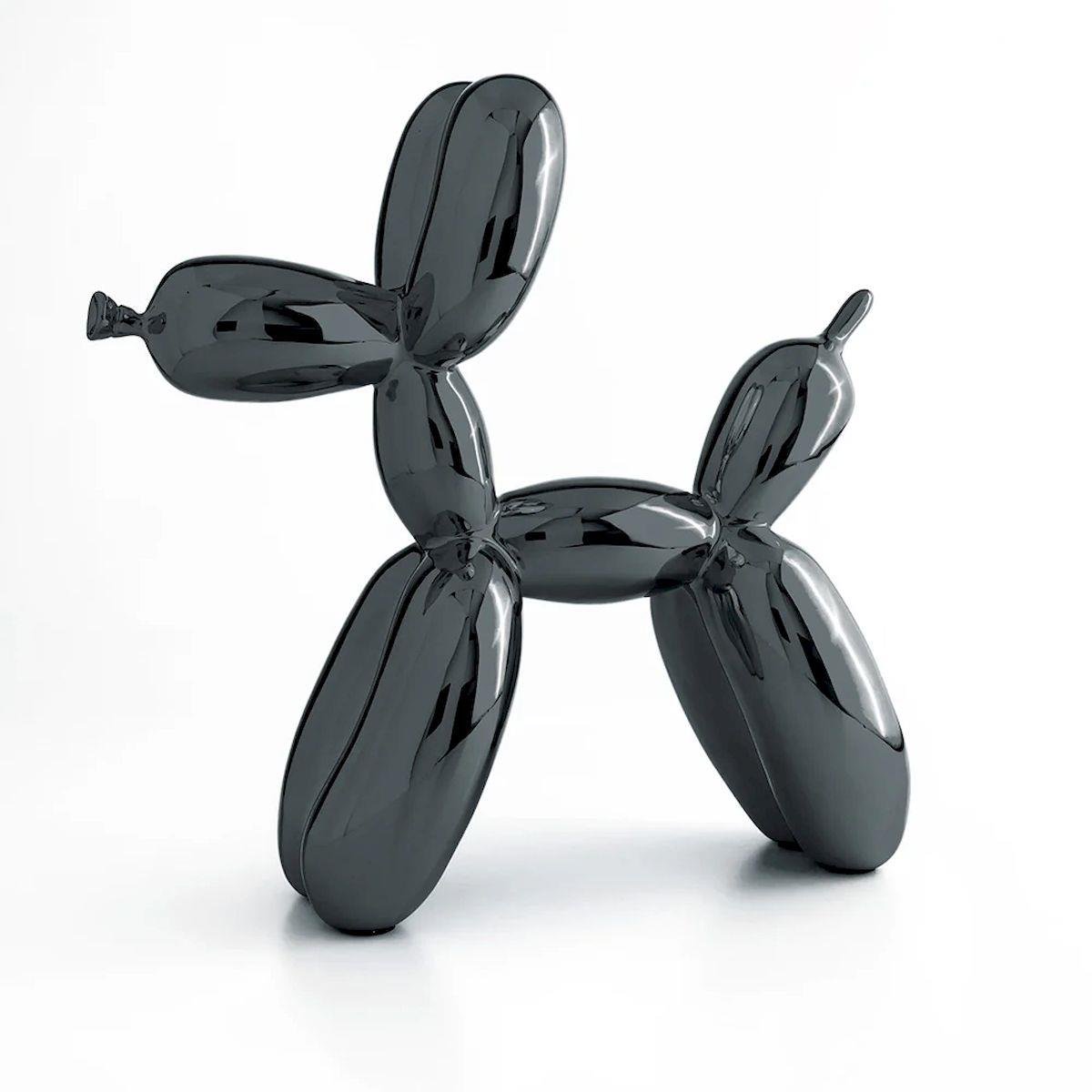 Jeff Koons-Balloon Dog XXL GRAPHITE BLACK (After)