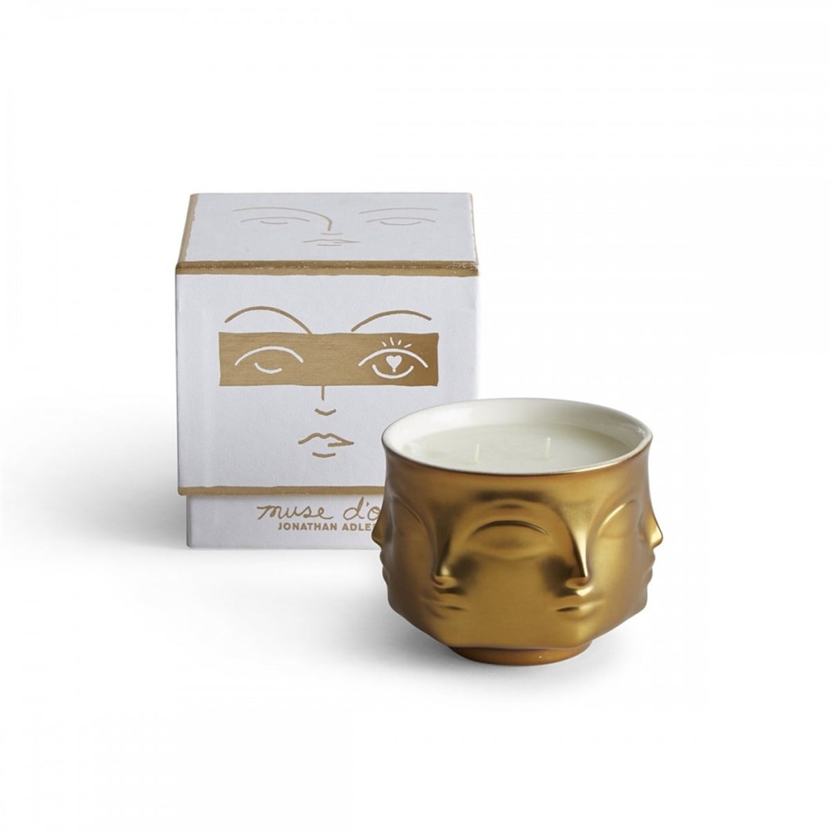 Jonathan Adler - Muse D'Or Ceramic Gold Mum