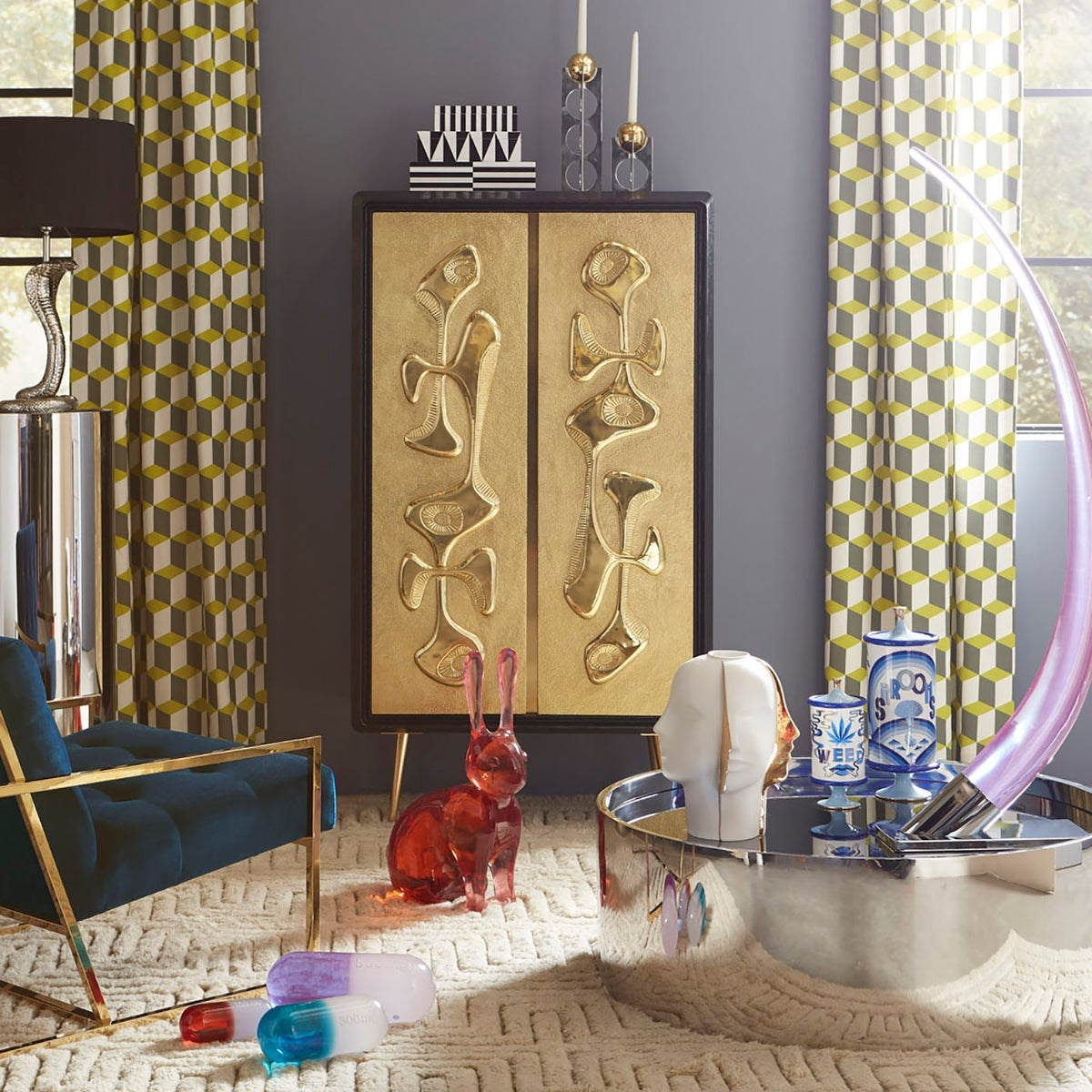 Jonathan Adler Atlas Vazo
