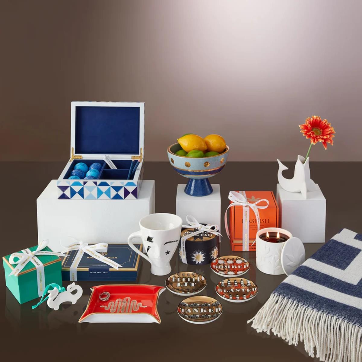 Jonathan Adler - Blitzed Bardak Altlığı 4'Lü Set