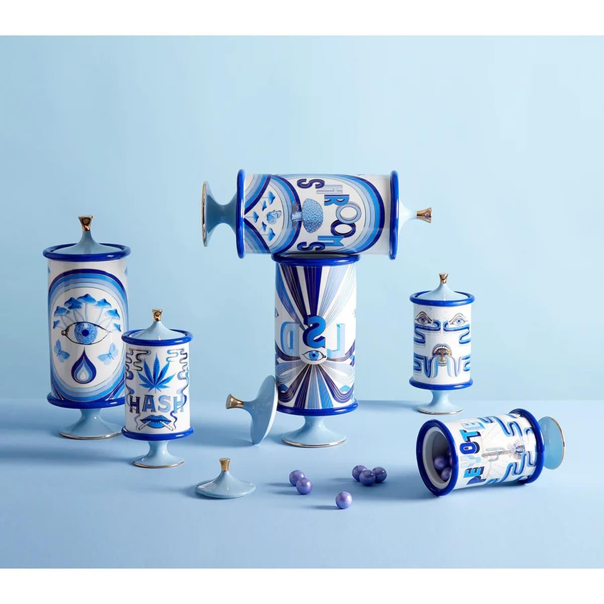 Jonathan Adler - Druggist Weed Hash Canister Vazo S